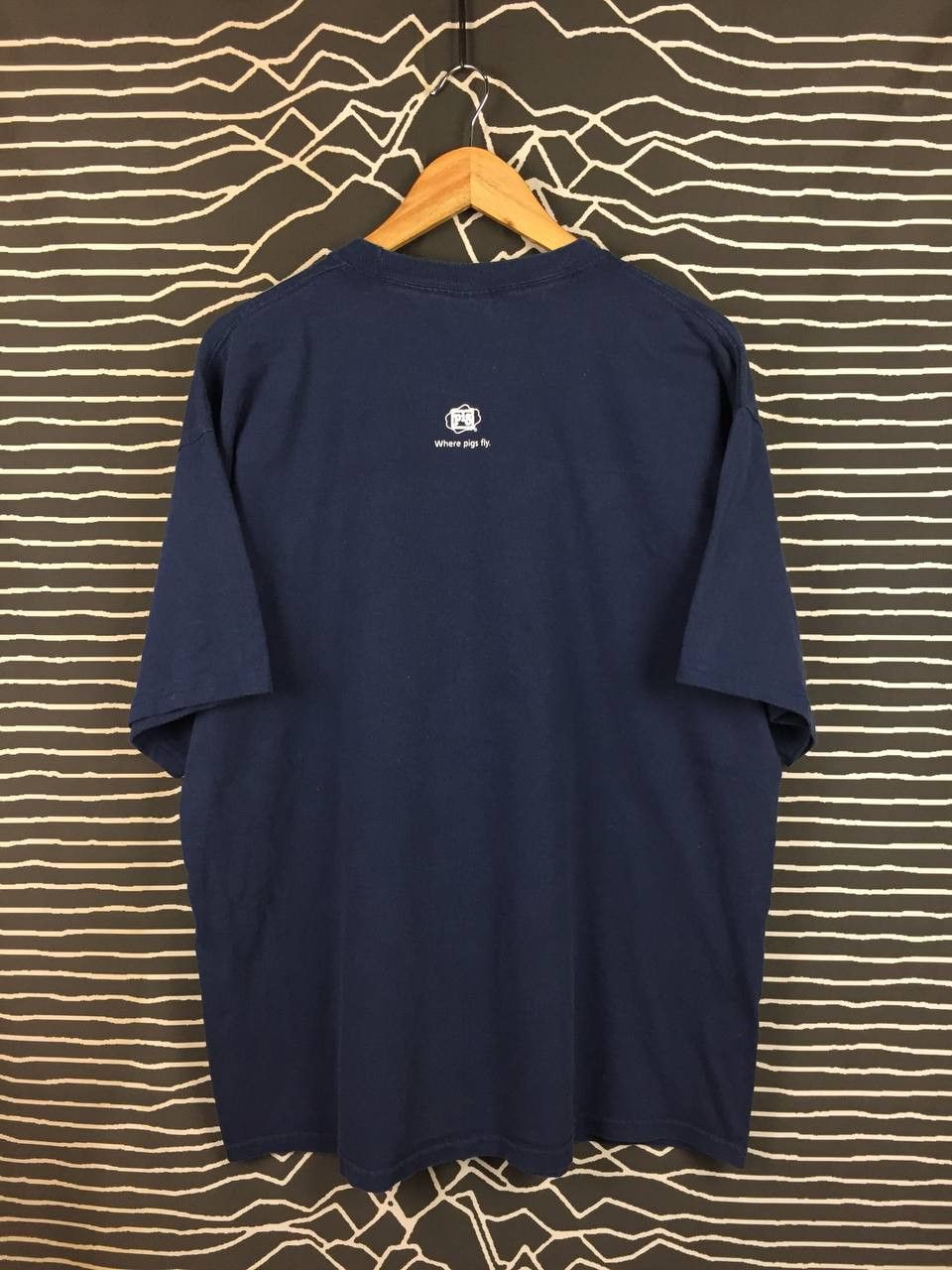 Vintage New Pig Corp Where Pigs Fly Industrial Workwear Promo Tee Size US XL / EU 56 / 4 - 4 Thumbnail