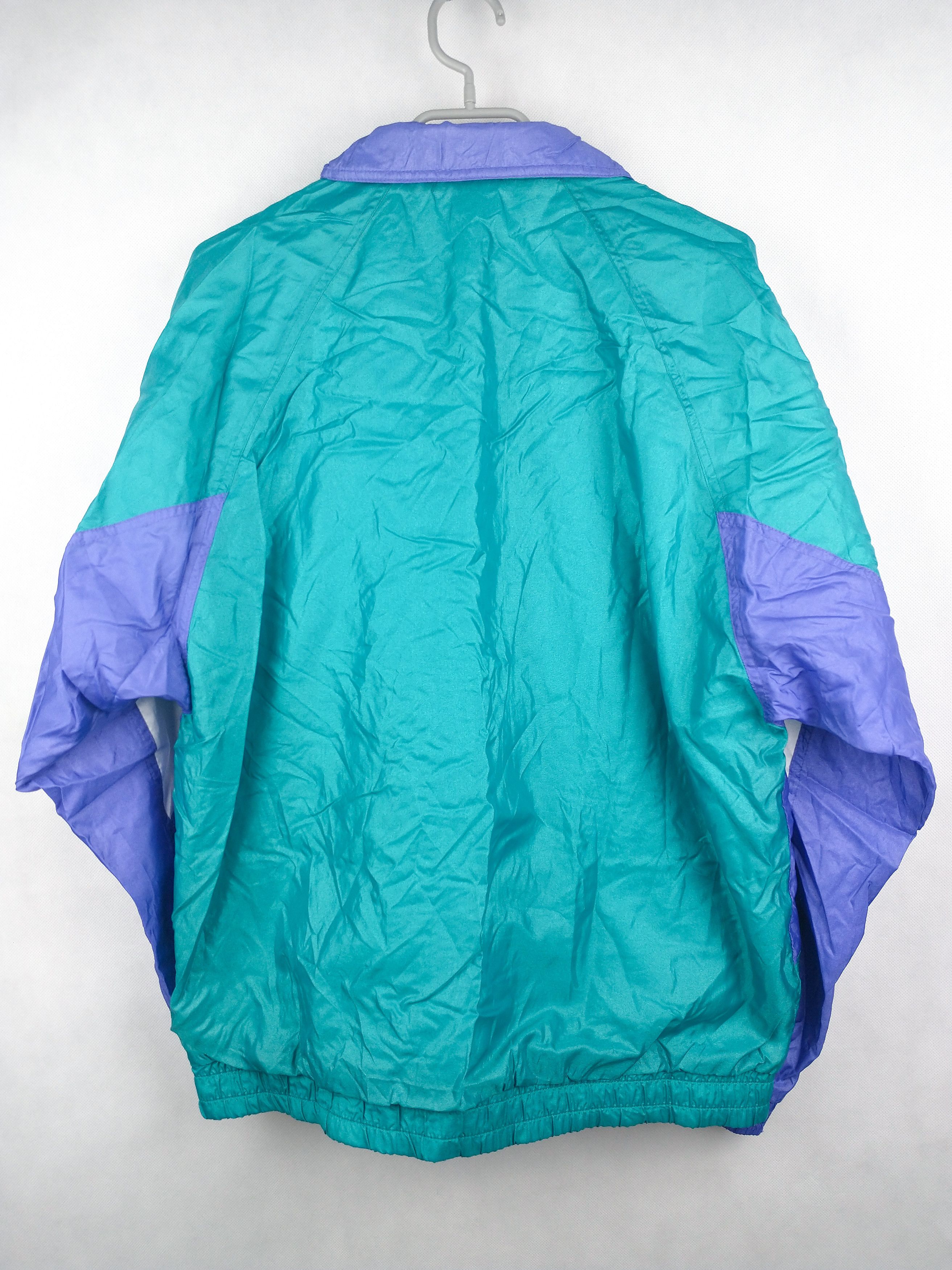 Puma Windbreaker Track Jacket Size US (M) L Green Purple Size US L / EU 52-54 / 3 - 2 Thumbnail