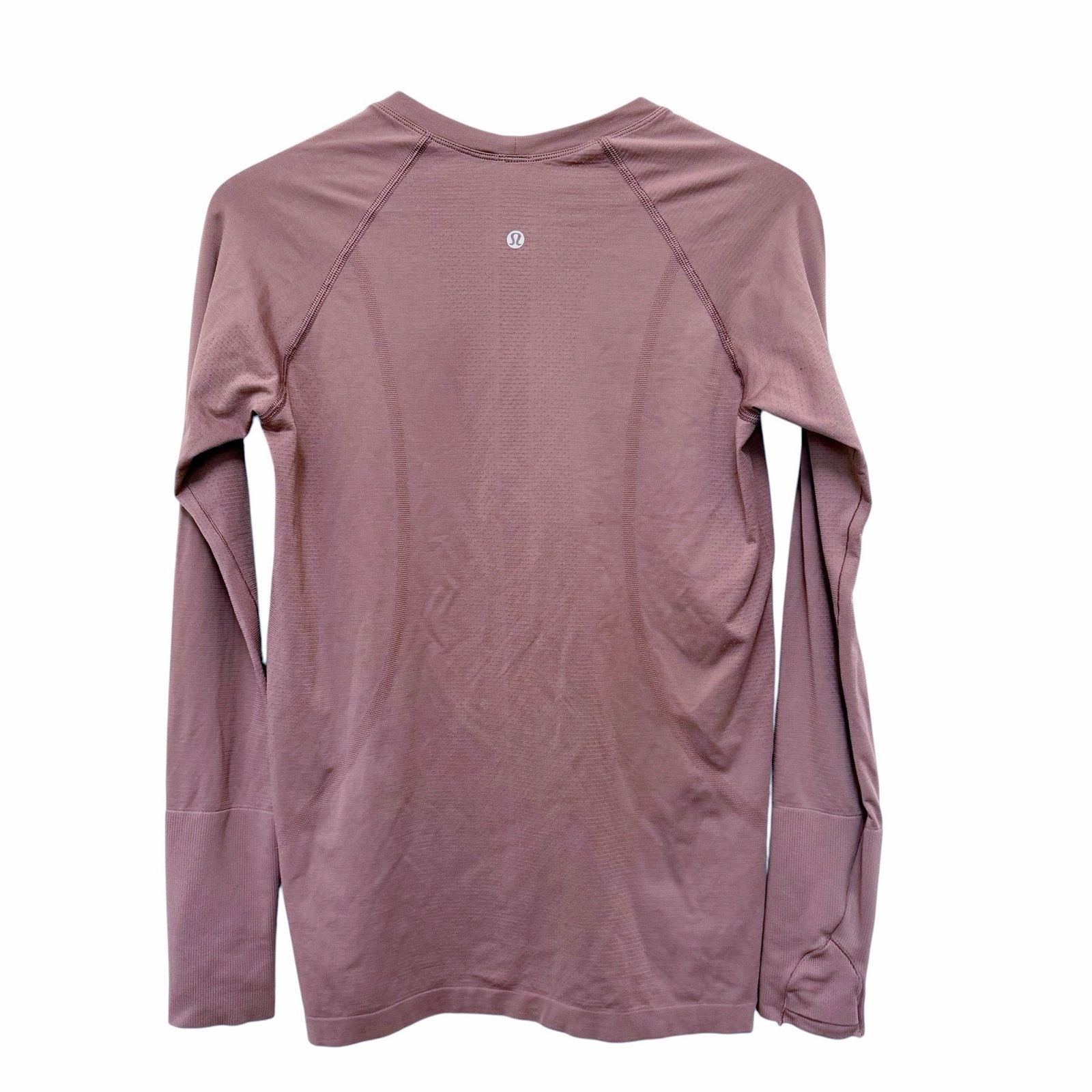 Lululemon Lululemon Swiftly Tech Long Sleeve Shirt 2.0 Mauve Pink Sz S Size S / US 4 / IT 40 - 3 Thumbnail