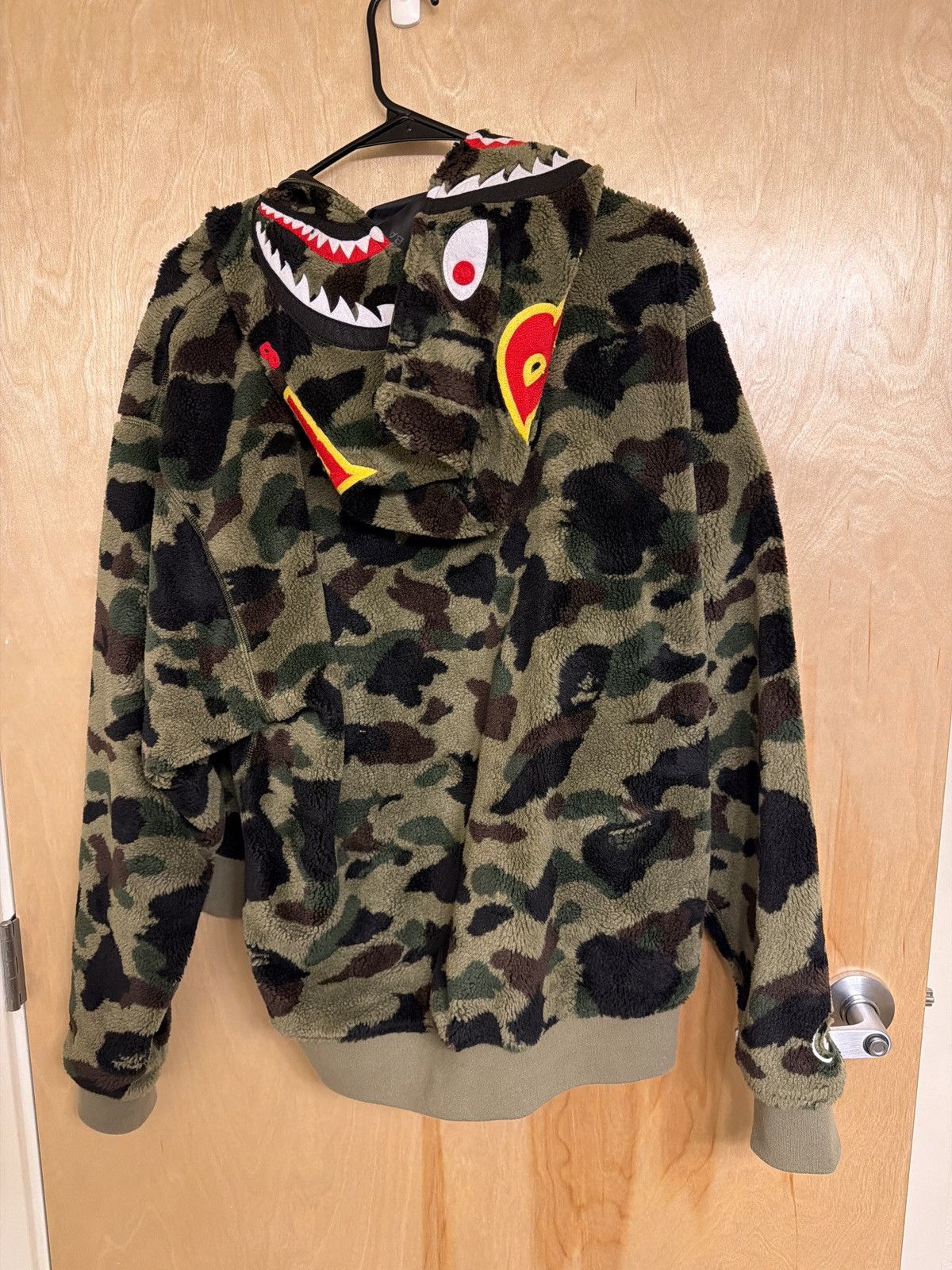 Bape Bape Camo Fleece Zip Up Size US L / EU 52-54 / 3 - 1 Thumbnail