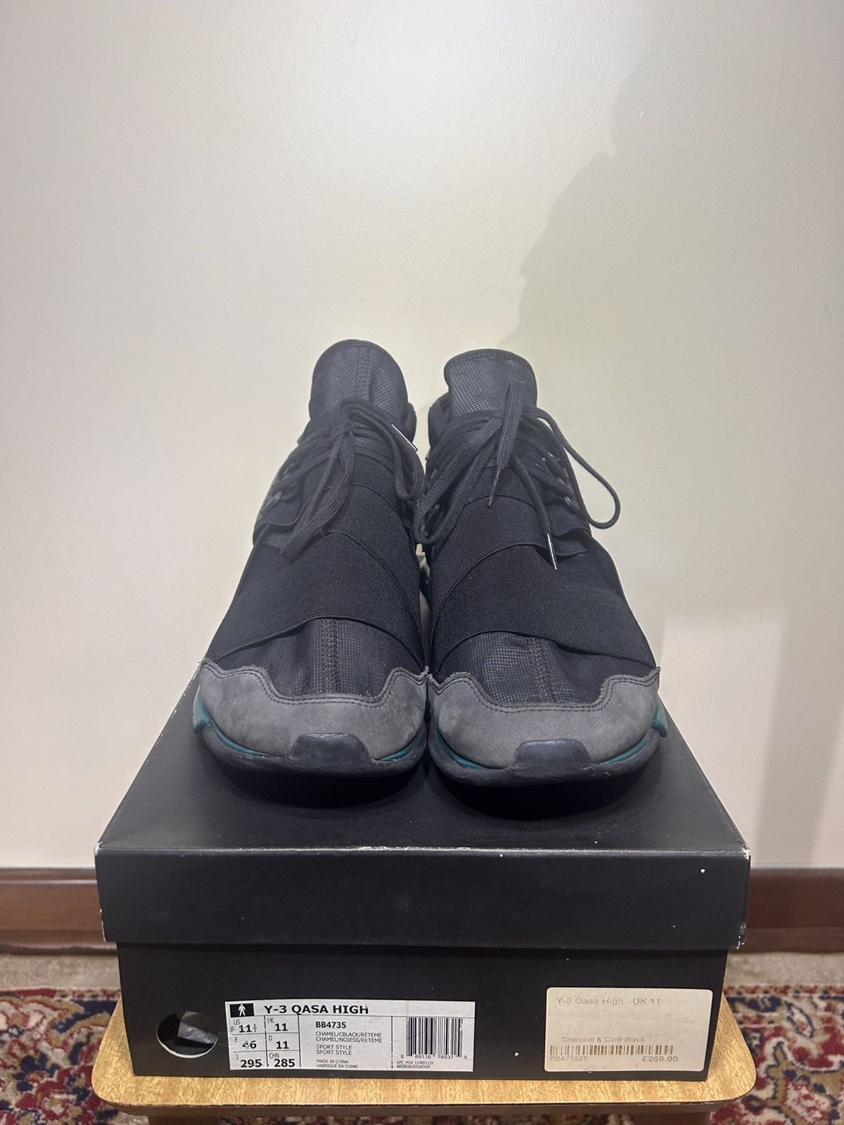 Y-3 Adidas x Yohji Yamatoto Y-3 Qasa High Size US 11.5 / EU 44-45 - 4 Thumbnail