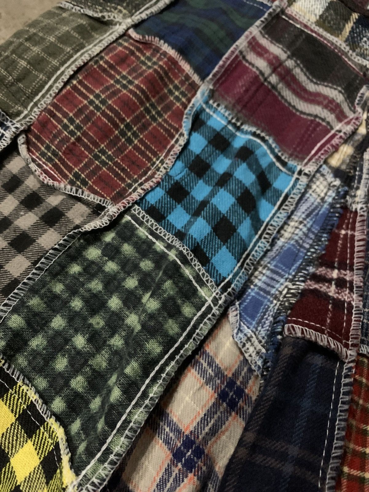 Japanese Brand Vintage FUNKY FRUIT PATCHWORK SHORT Size US 32 / EU 48 - 6 Thumbnail