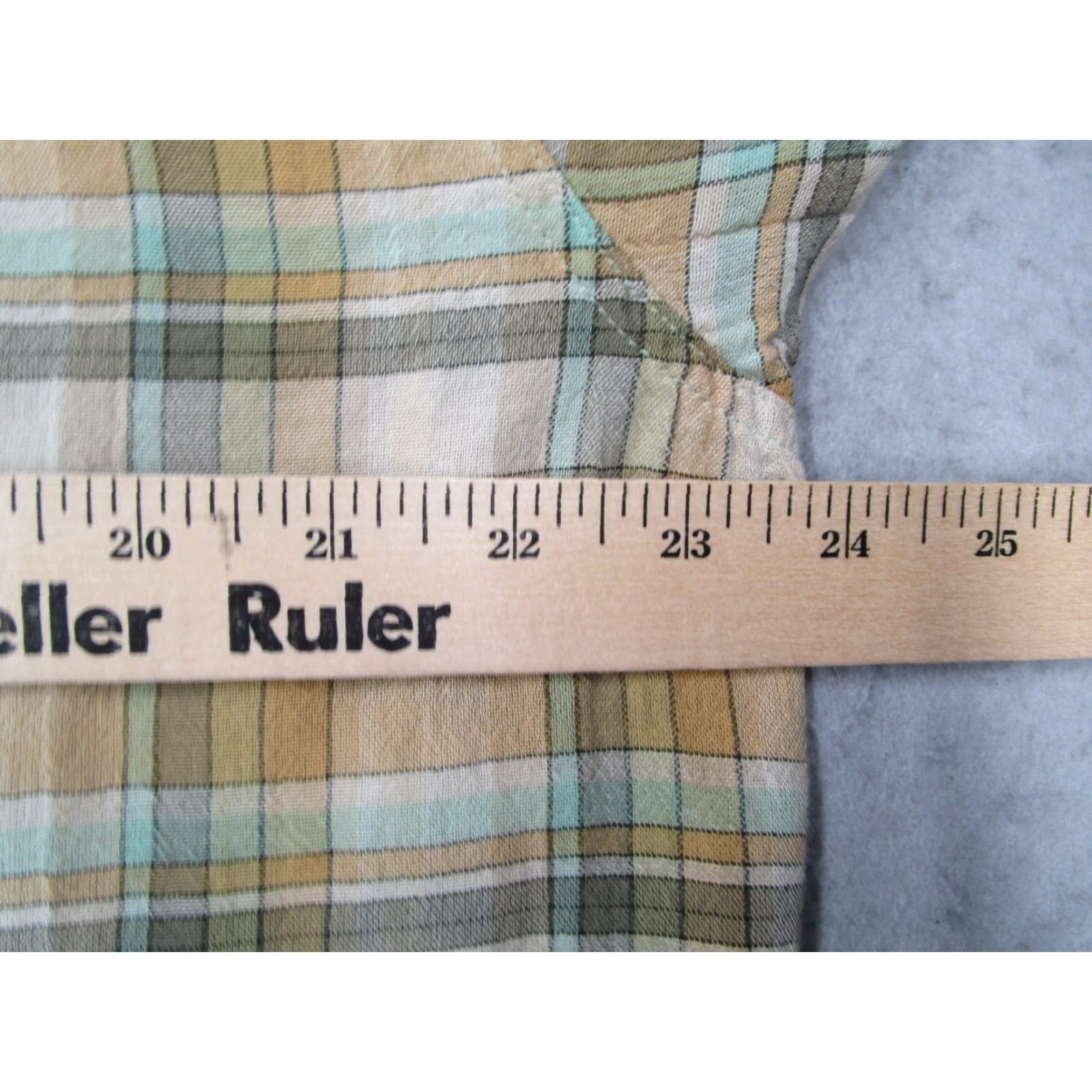 Patagonia Patagonia Shirt Mens XL Beige Check Short Sleeve Button-Up 100% Organic Cotton Workwear Size US XL / EU 56 / 4 - 7 Thumbnail