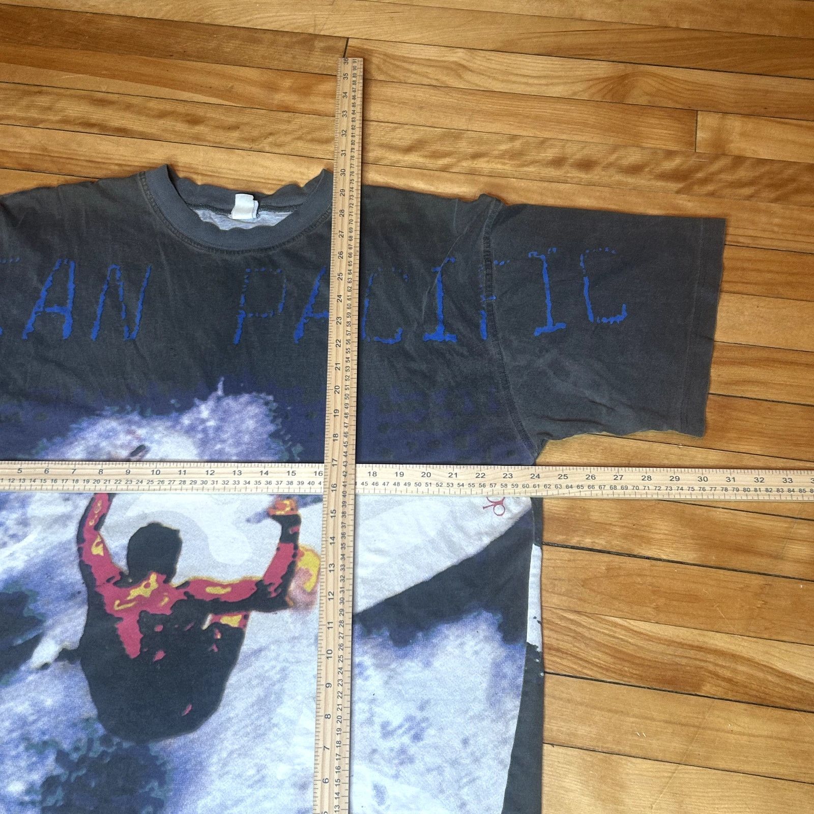 Ocean Pacific Crazy Vintage 90s Ocean Pacific Surfer AOP XL Size US XL / EU 56 / 4 - 4 Thumbnail