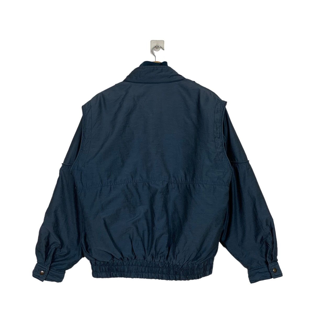 Japanese Brand LONE RICH Blue Parachute Bomber Jacket #1097-C50 Size US L / EU 52-54 / 3 - 7 Thumbnail