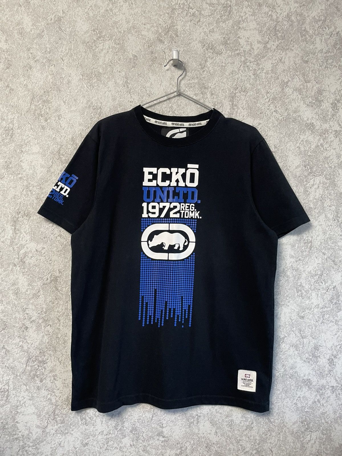 Ecko Unltd. Vintage Ecko Unltd Big Logo Rap T-Shirt Size US L / EU 52-54 / 3 - 1 Thumbnail