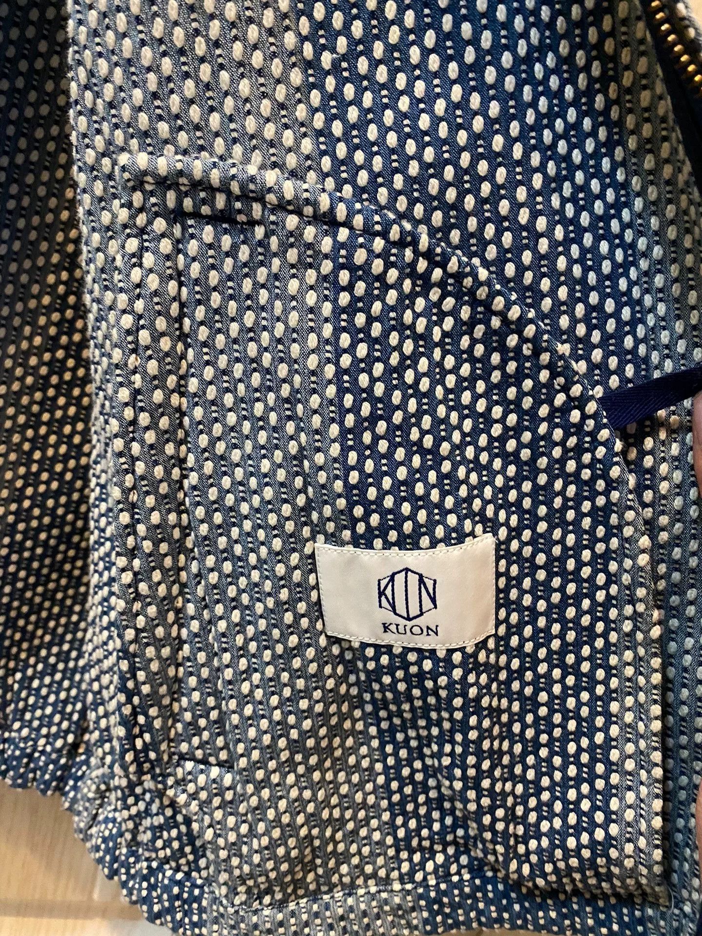 KUON Kuon Indigo Sashiko Jacket Size US M / EU 48-50 / 2 - 4 Thumbnail