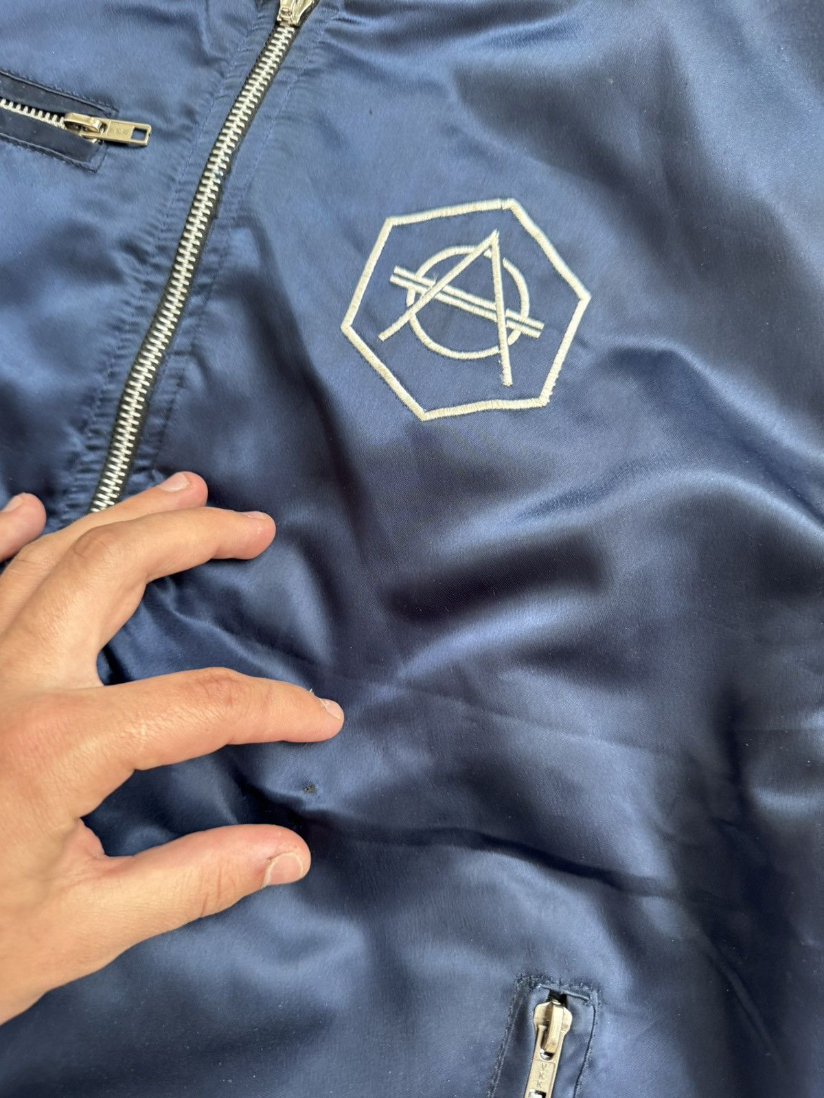 Japanese Brand Vintage Aviator bomber jacket MA-1 Avirex Style Size US S / EU 44-46 / 1 - 6 Thumbnail
