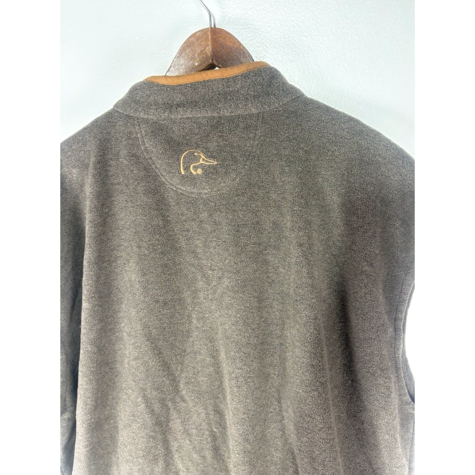 Vintage Ducks Unlimited Brown Full Zip Fleece Vest Mens Size XXXL Size US XXL / EU 58 / 5 - 5 Thumbnail