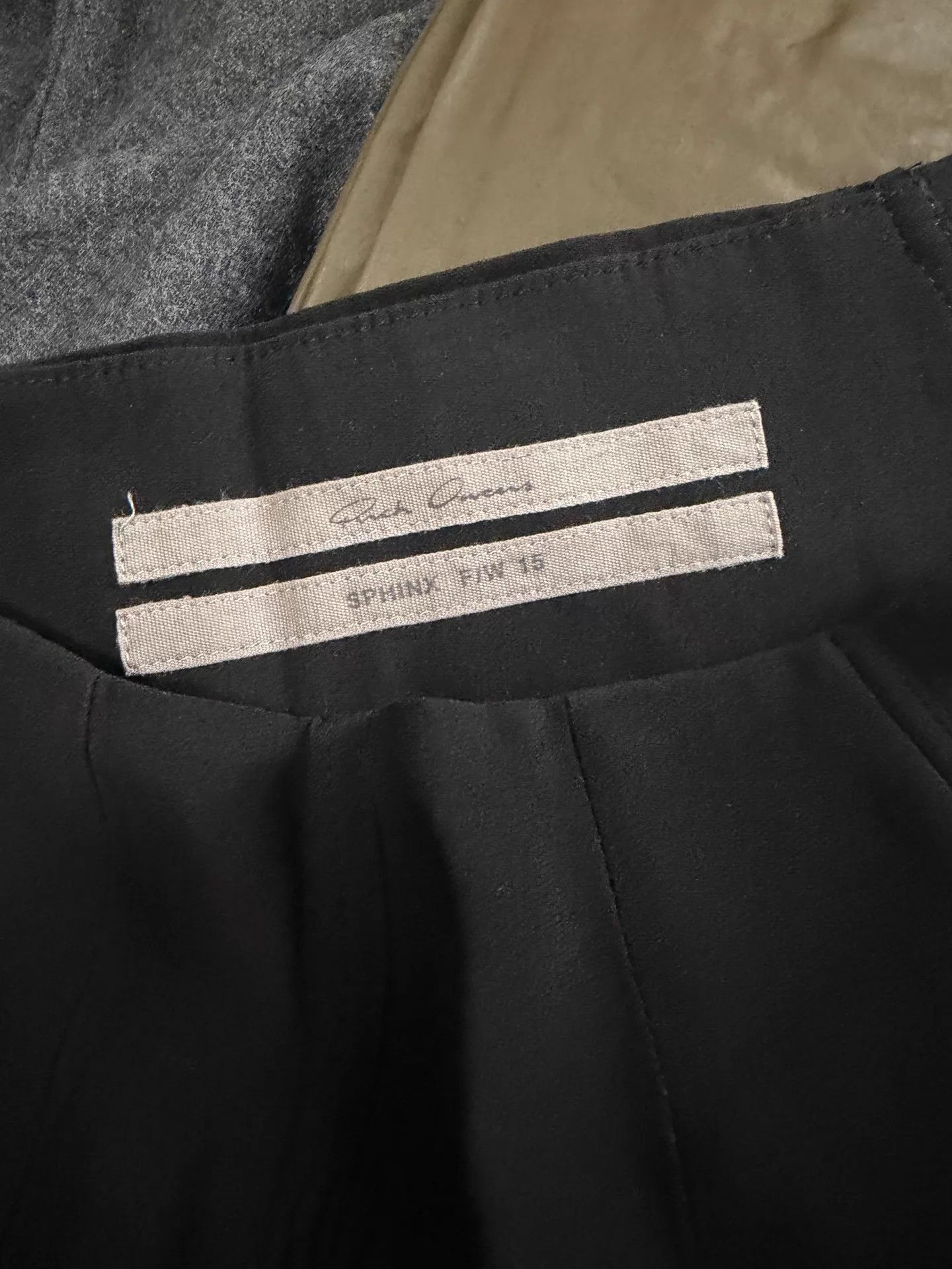 Rick Owens Rick Owens Stretch Wool Low Crotch Pants Unworn 36 Size US 36 / EU 52 - 3 Thumbnail