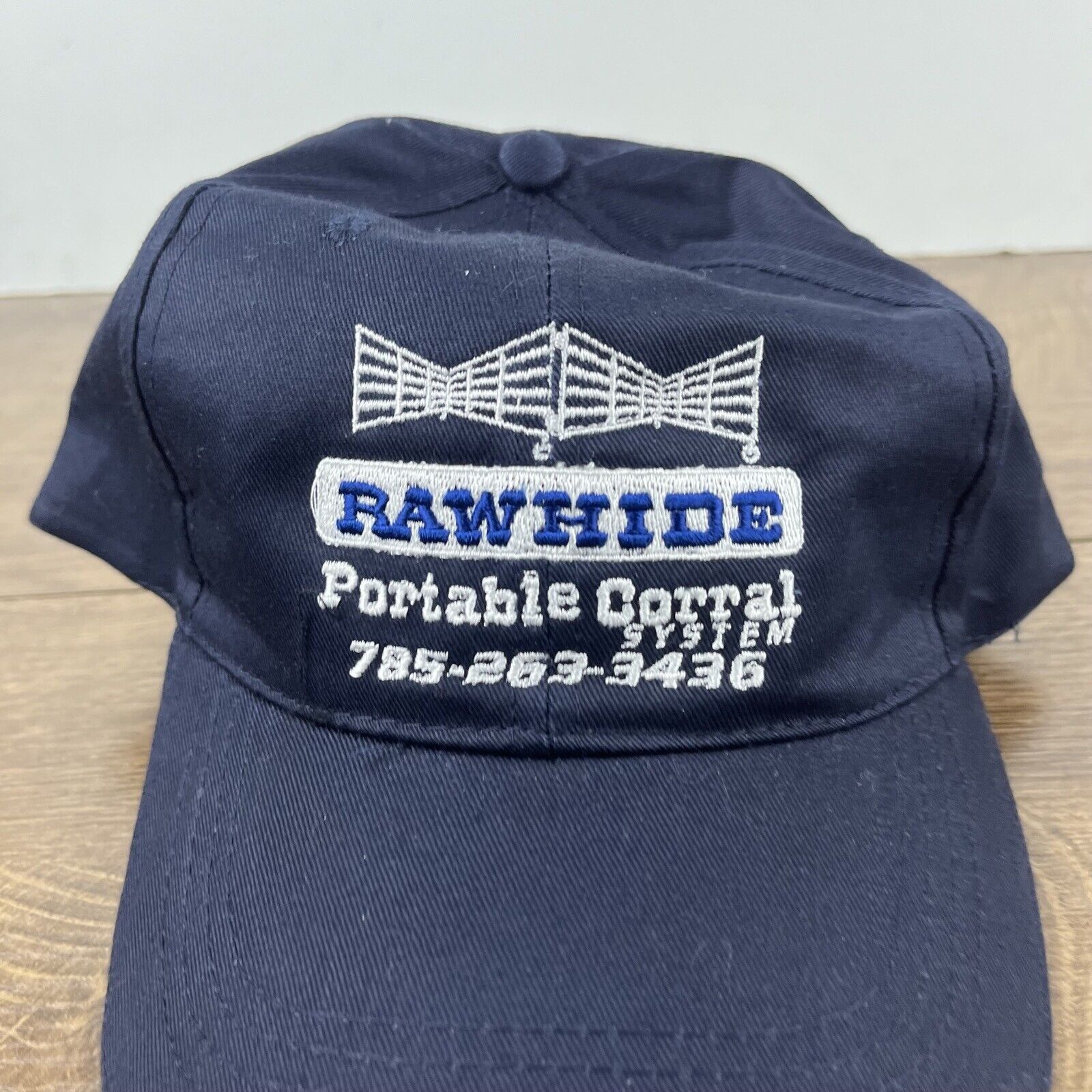 Other Rawhide Portable Corral Hat Blue Cap Hat Adjustable Hat Blue Size ONE SIZE - 6 Thumbnail