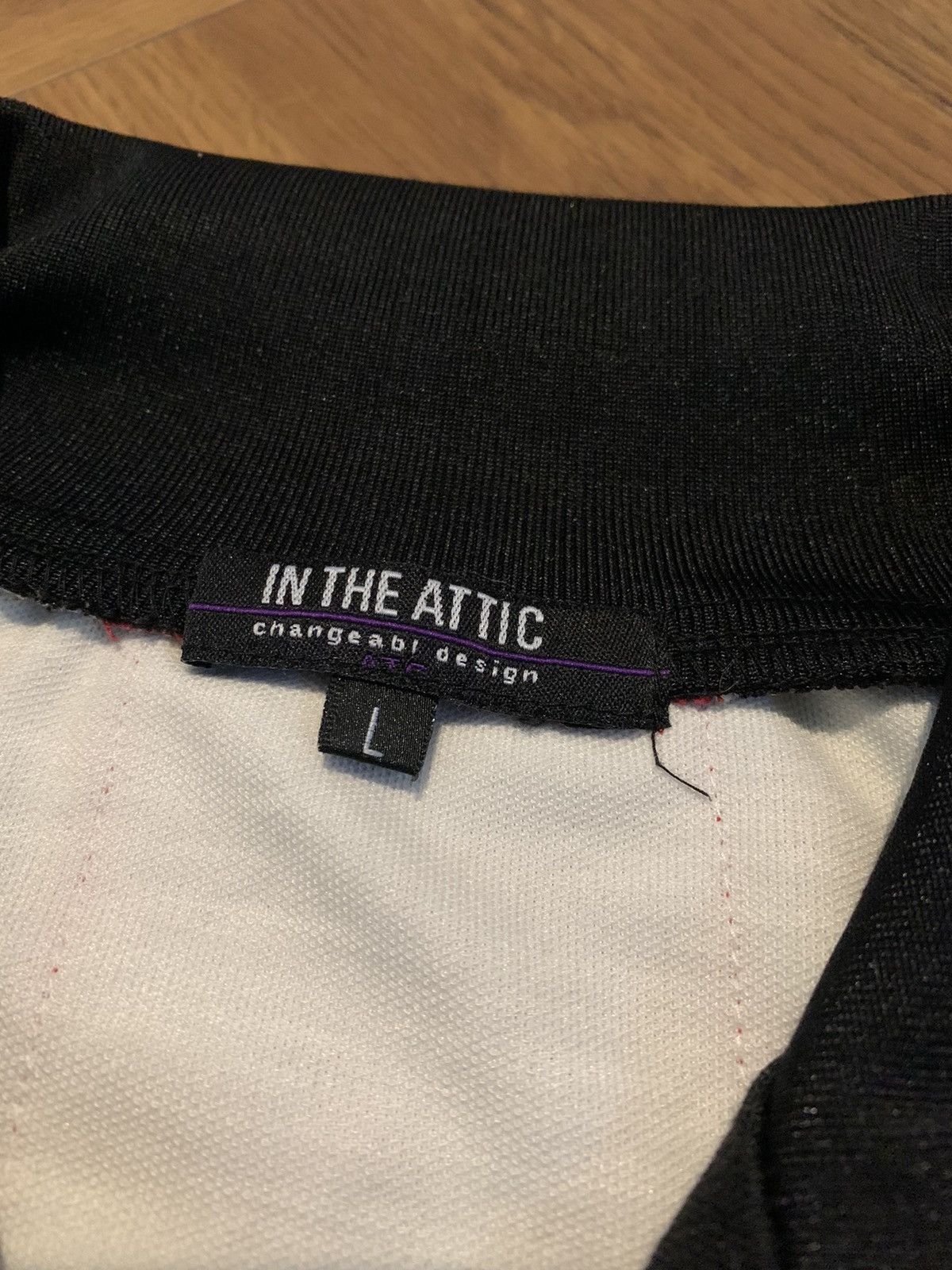 In The Attic × Japanese Brand × Vintage IN THE ATTIC tracktop jacket british flag punk rock style Size US L / EU 52-54 / 3 - 15 Thumbnail