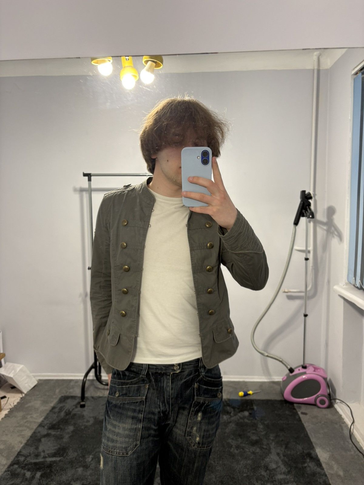 Hysteric Glamour × Undercover 00s Napoleon Military Jacket Coat YSL PPFM Balmain Vibe Size L / US 10 / IT 46 - 3 Thumbnail