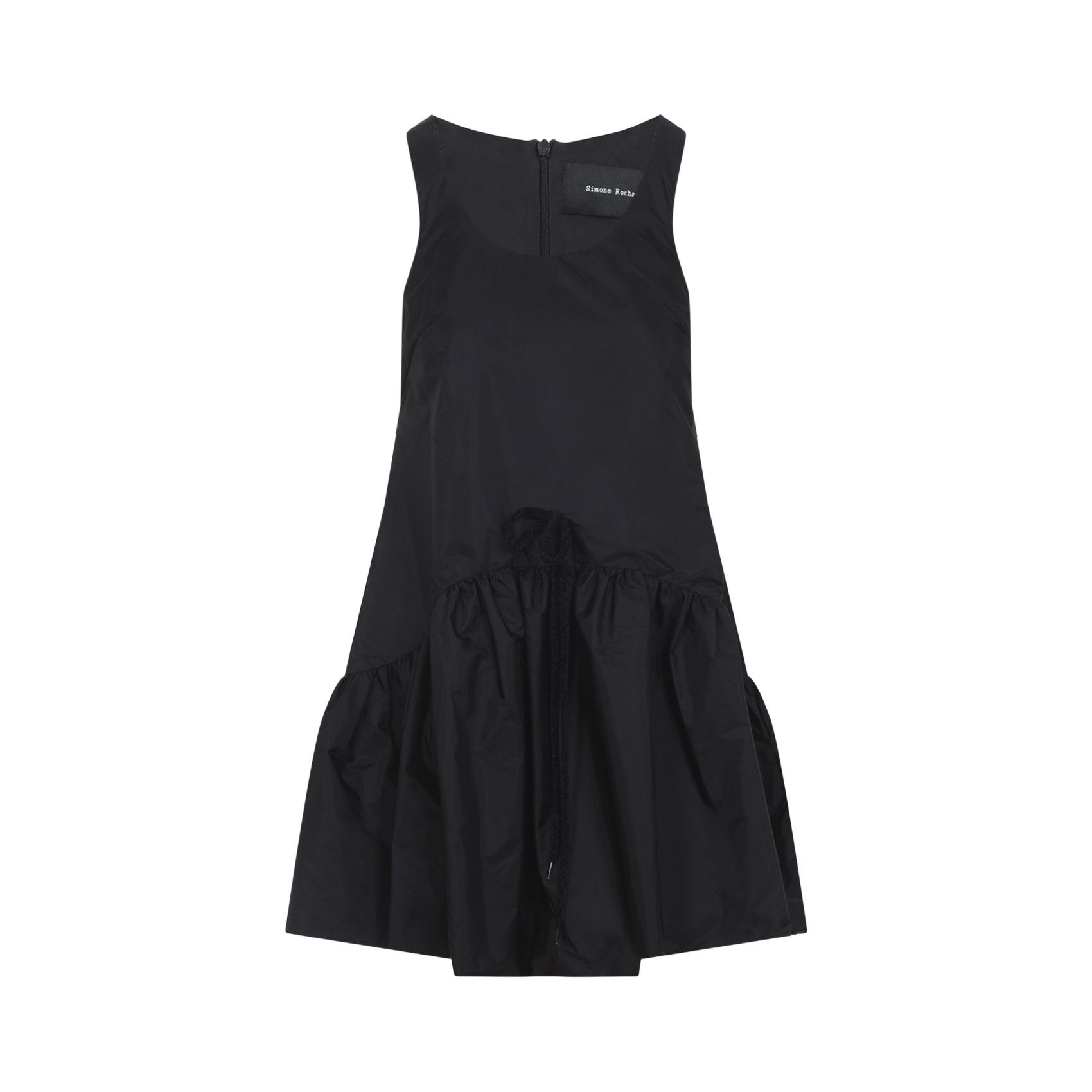Simone Rocha Tapered Back Peplum Mini Dress