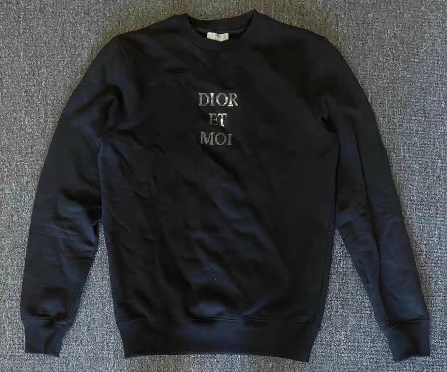 Dior Dior black sweatshirt Q4 Size US XS / EU 42 / 0 - 1 Thumbnail
