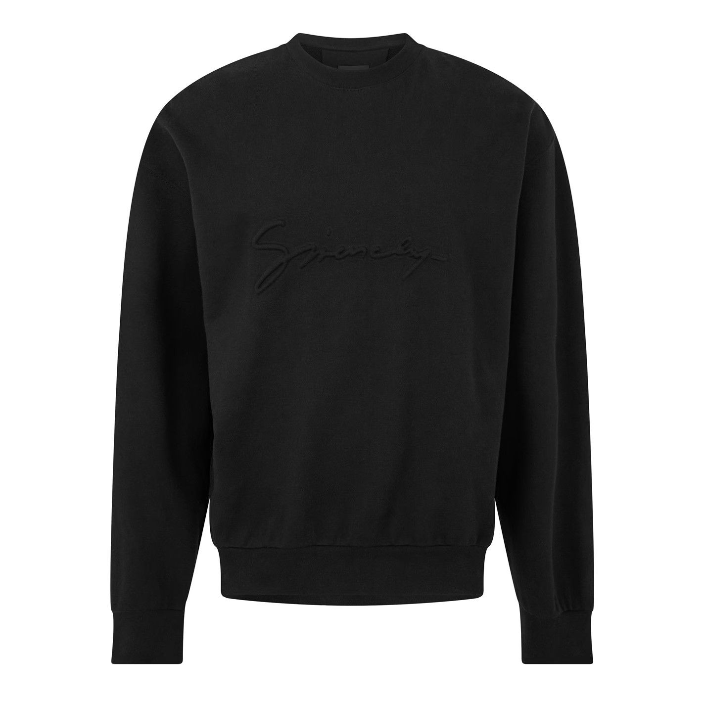 Givenchy o1g2r1mq0426 Logo Signature Relaxed Fit Crew Sweatshirt Size US L / EU 52-54 / 3 - 1 Thumbnail