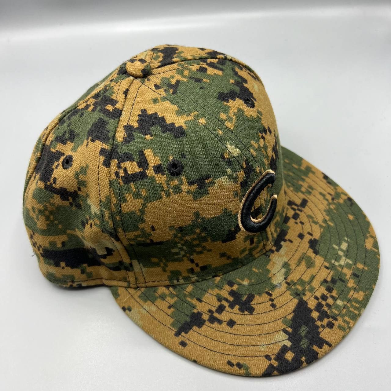 New Era Chicago Cubs Hat Men Camouflage 7 1/8 MLB Fitted Cap | Grailed