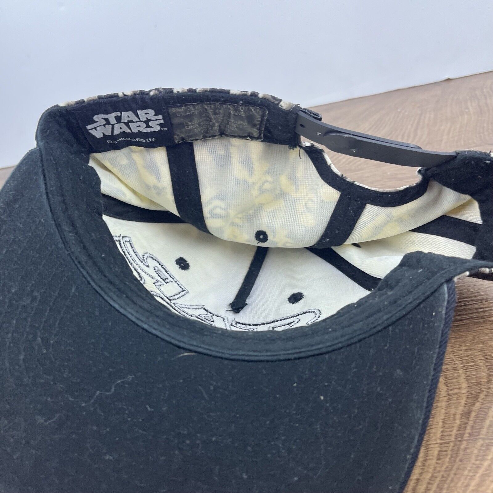 Star Wars Star Wars Snapback Hat Star Wars Gray Hat Adjustable Gray Ad Size ONE SIZE - 14 Thumbnail