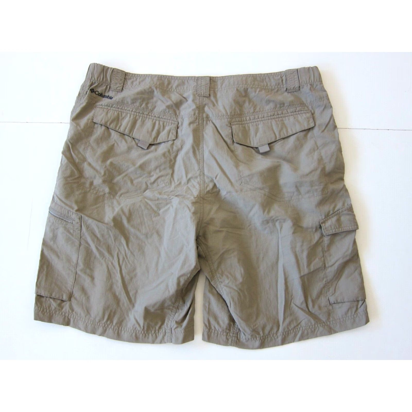 Vintage Columbia Omni Shade Sun Protection Nylon Beige Hike Pocket Cargo Short Men 40 Size US 40 / EU 56 - 2 Thumbnail