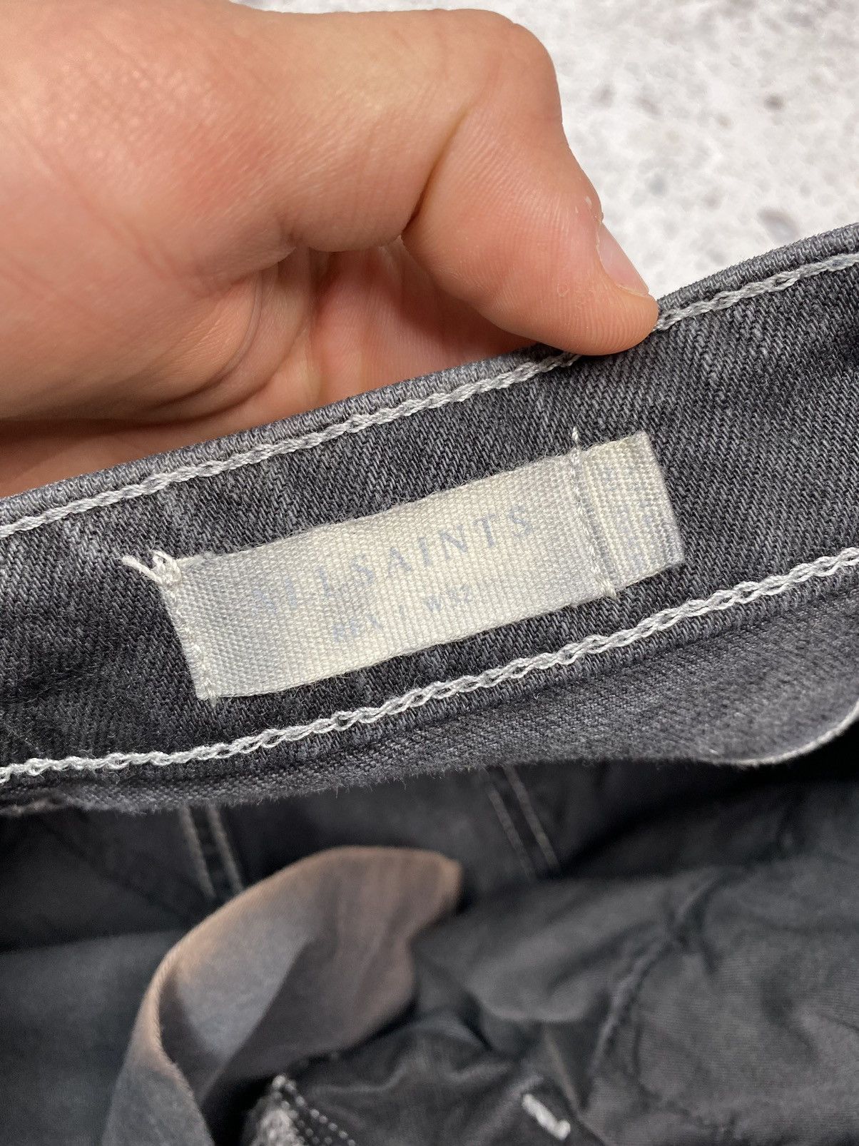 Allsaints Vintage Allsaints Rex 32 Jeans Bleached Distressed Denim Men Size US 32 / EU 48 - 12 Thumbnail