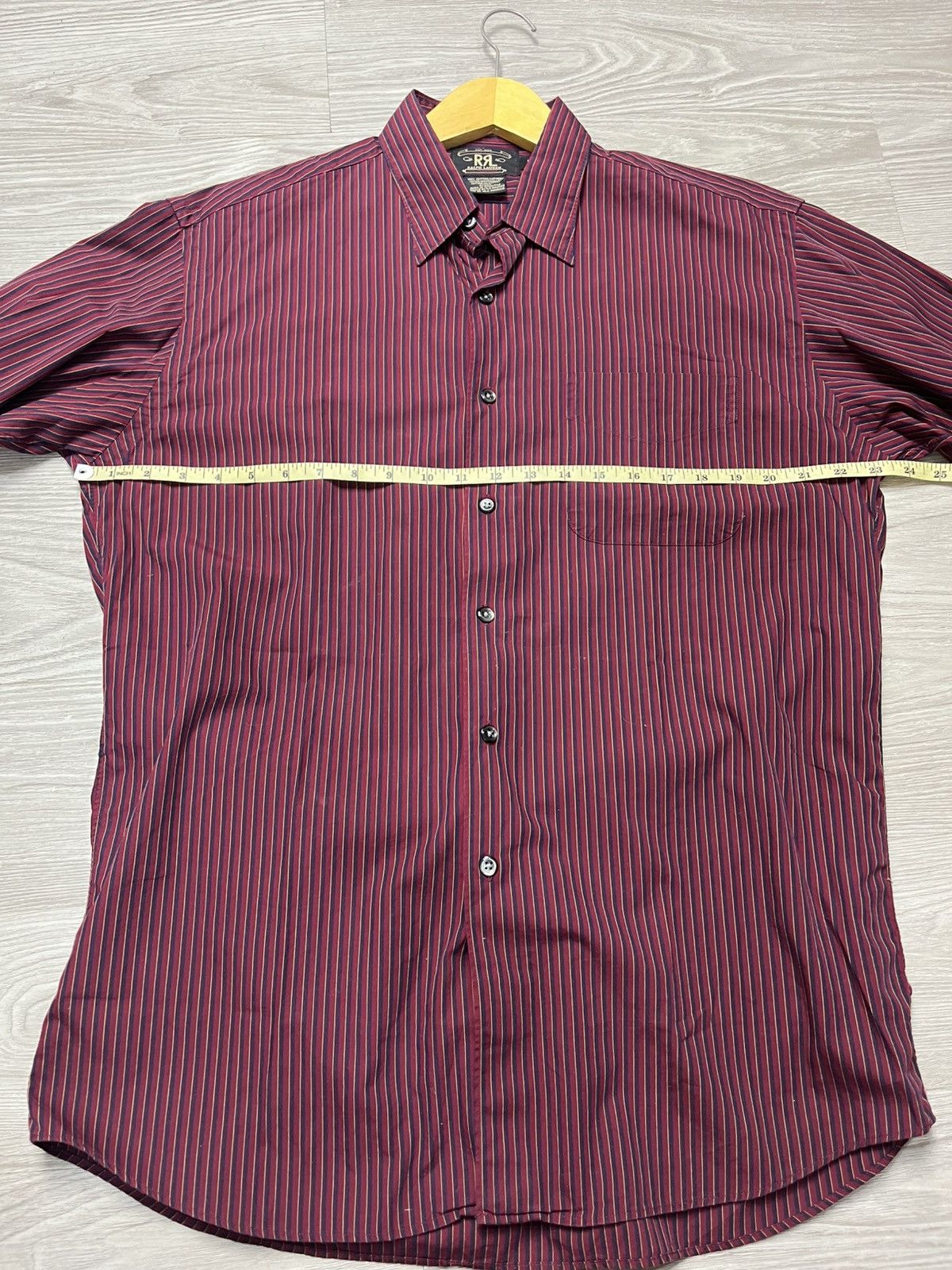 RRL Ralph Lauren Vintage RRL Ralph Lauren Stripe Button up Shirt Size US M / EU 48-50 / 2 - 10 Thumbnail