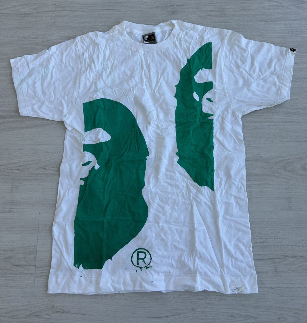 Bape VERY RARE OG A BATHING APE X BAPEXCLUSIVE NIGO HAND PRINTED Size US L / EU 52-54 / 3 - 1 Thumbnail