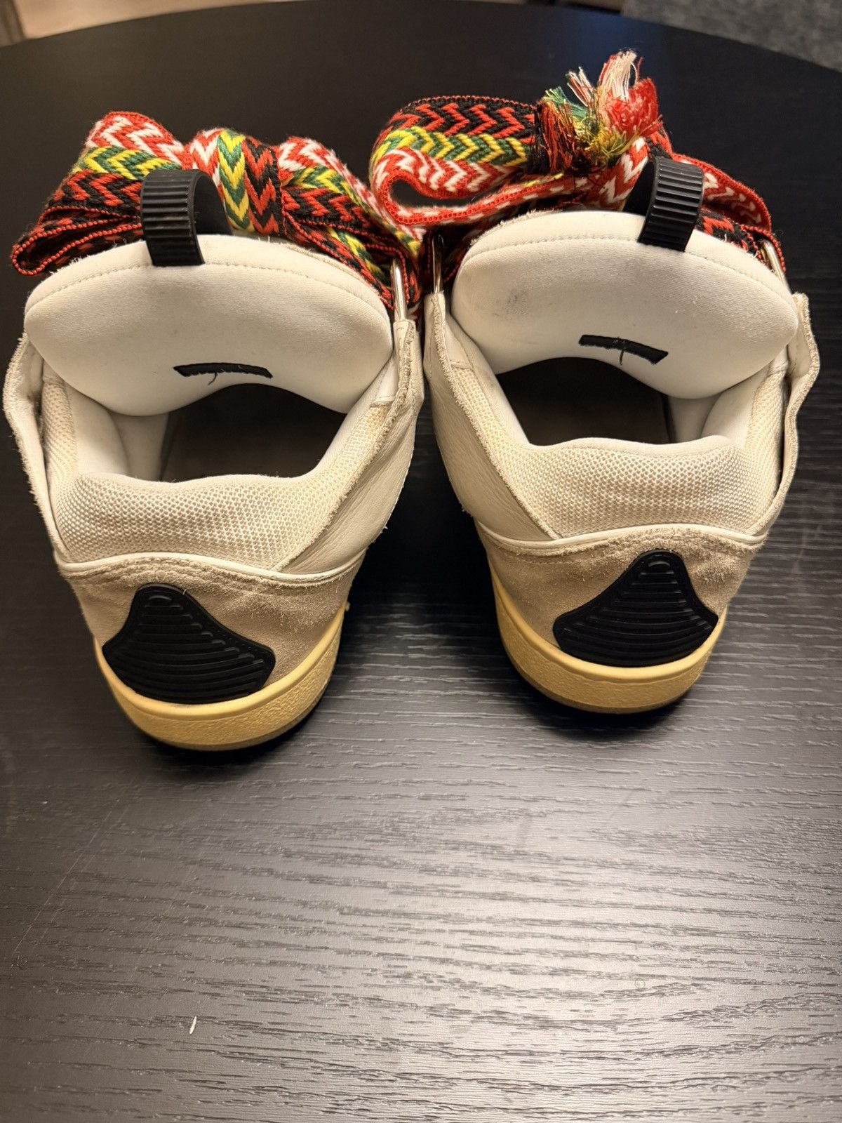 Lanvin Lanvin Leather Curb Sneakers Size US 9 / EU 42 - 4 Thumbnail