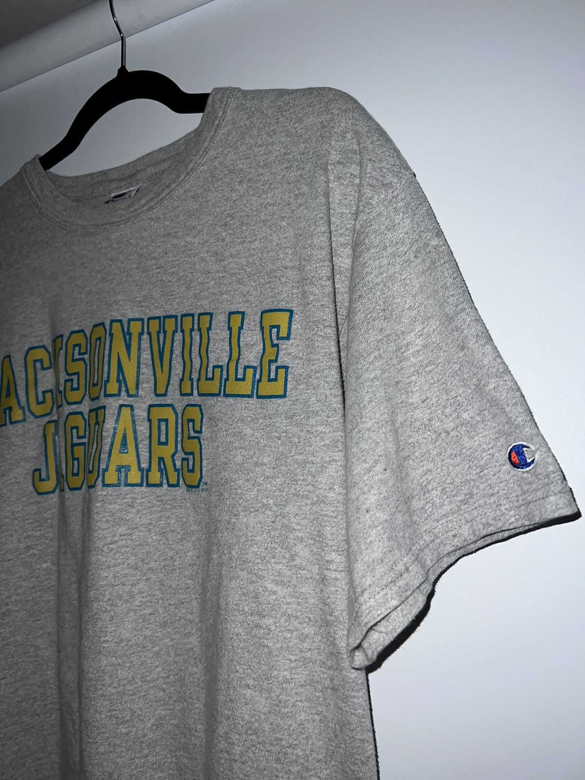 Champion × Vintage Vintage Champion Jacksonville Jaguars T-Shirt Size US L / EU 52-54 / 3 - 4 Thumbnail