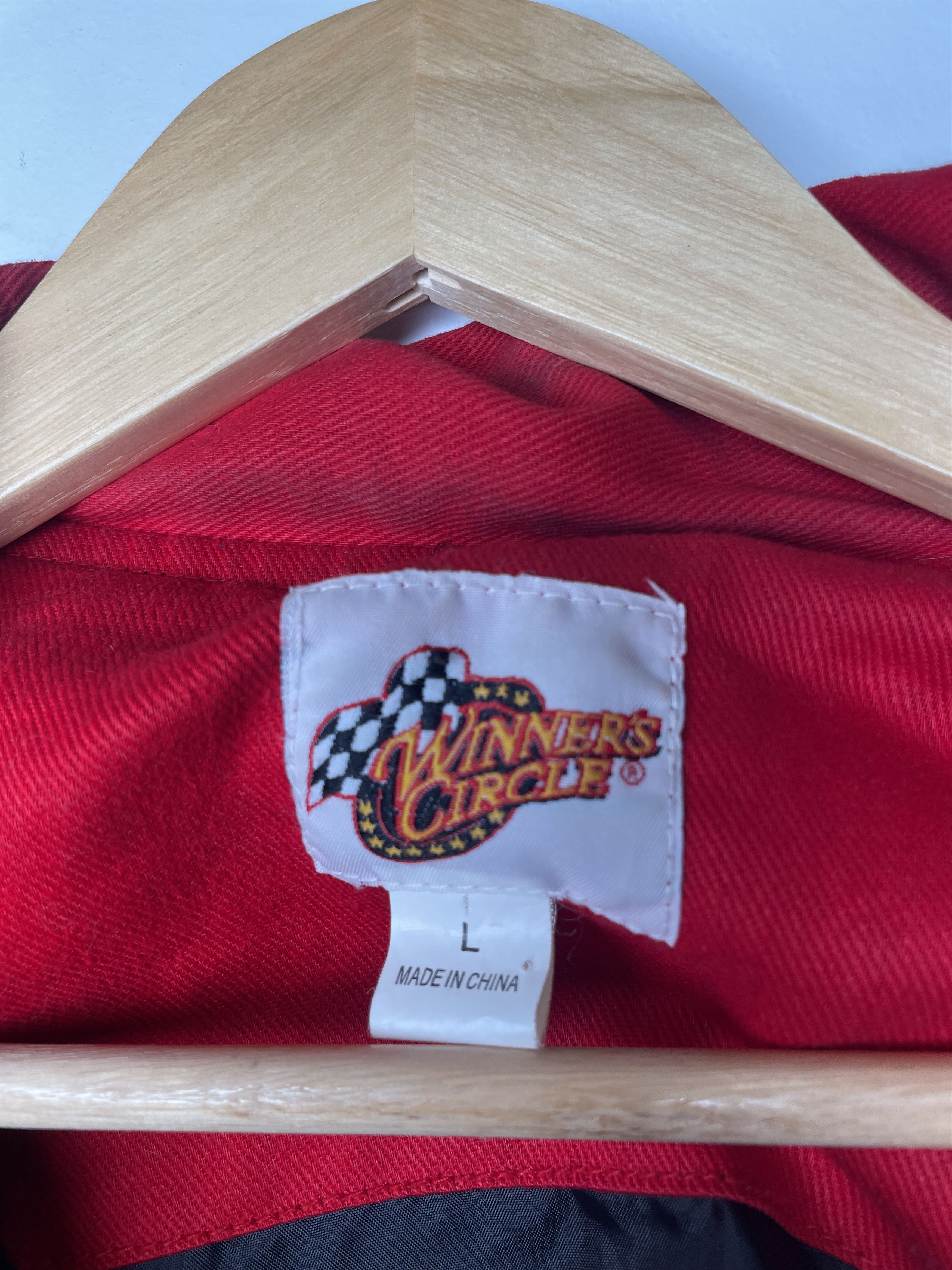 Winners Circle VINTAGE Winners Circle Dale Earnhardt #3 NASCAR Bomber L Size US L / EU 52-54 / 3 - 6 Thumbnail