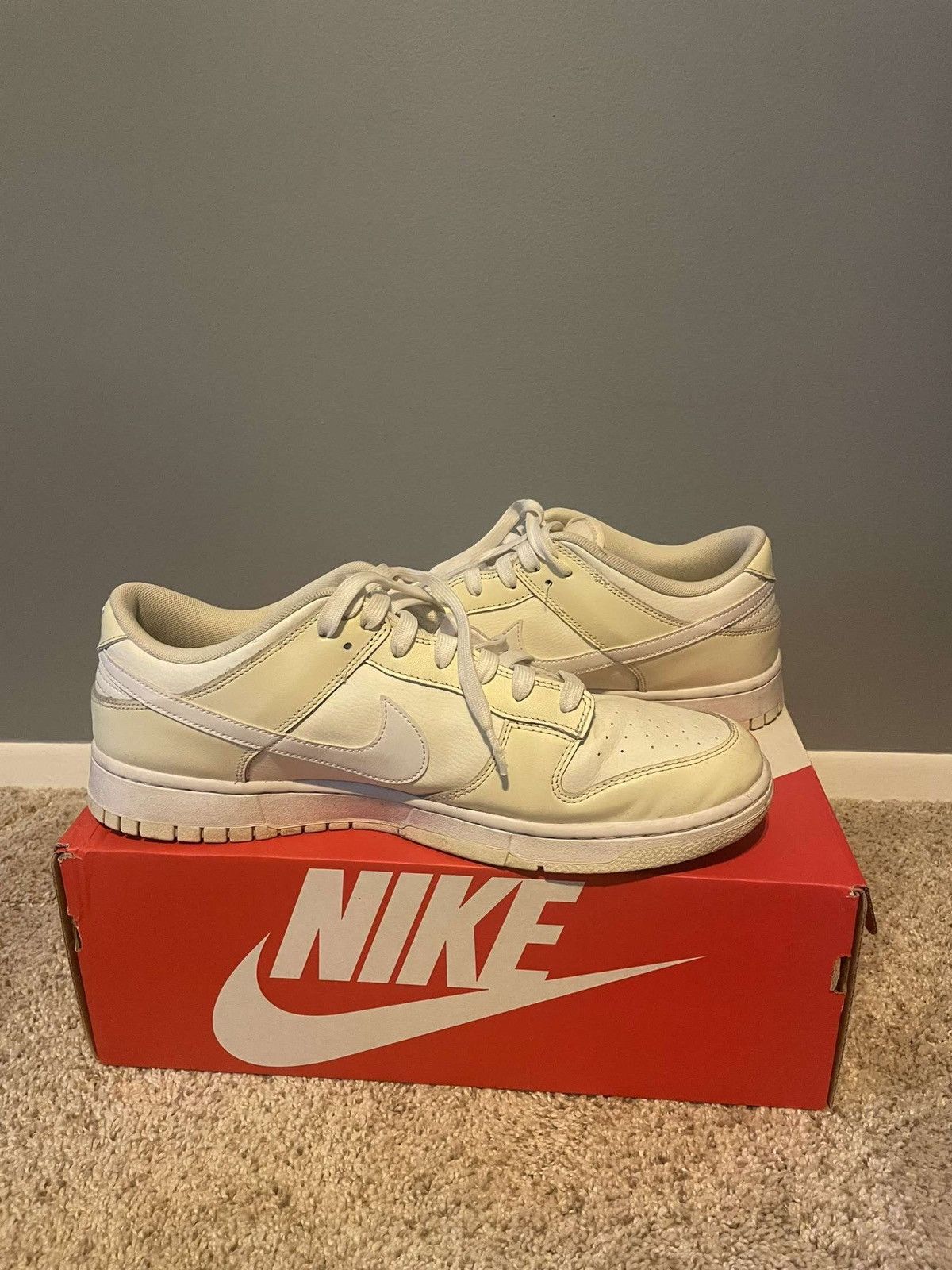 Nike Nike Dunk Low Coconut Milk Size US 12.5 / EU 45-46 - 2 Thumbnail