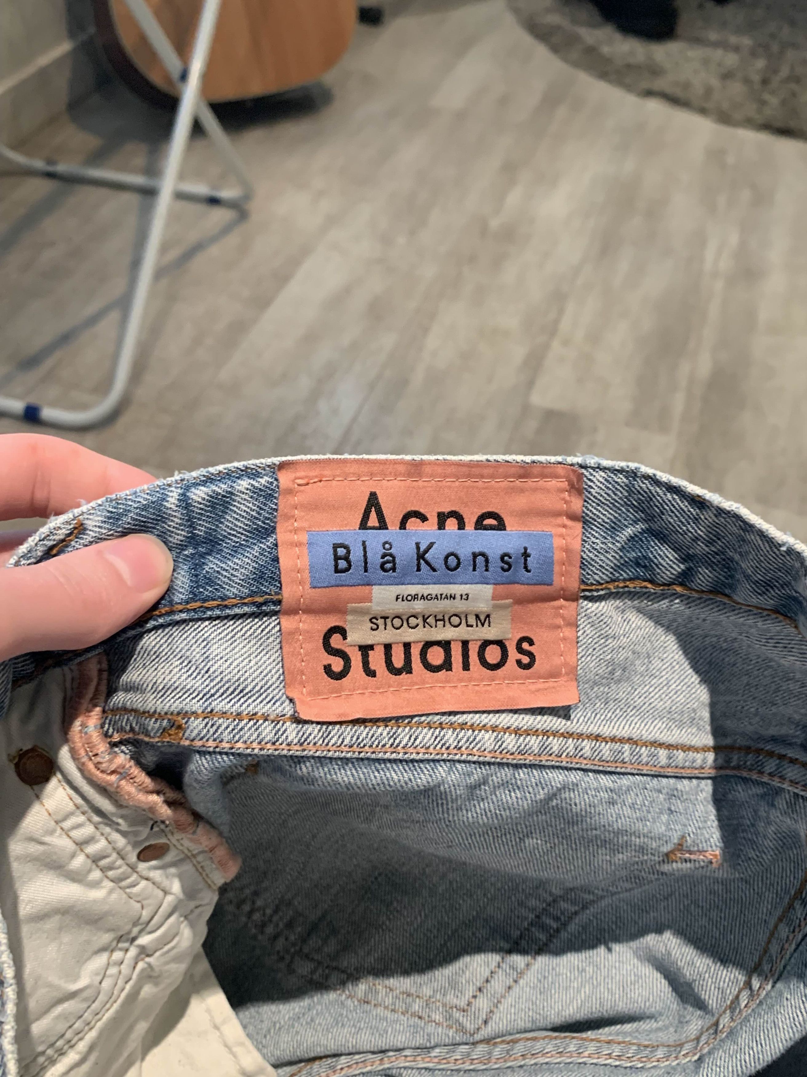 Acne Studios Acne Studios 1996 “Light Blue Trash” Denim Jeans Size US 30 / EU 46 - 3 Thumbnail