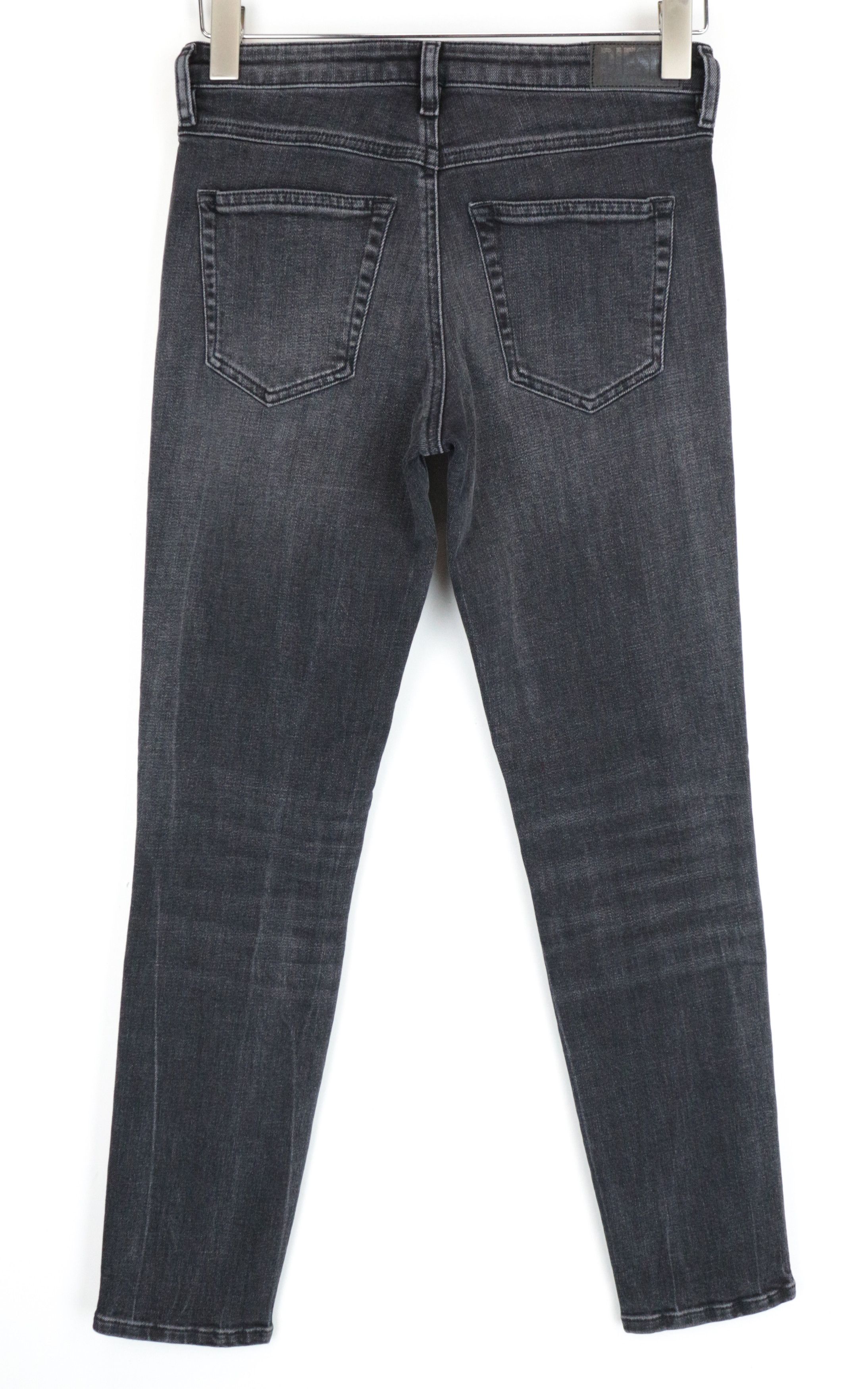 Diesel BABHILA 081AH W26/L32 Grey Button-Fly Jeans 63665 Size 26" / US 2 / IT 38 - 4 Thumbnail