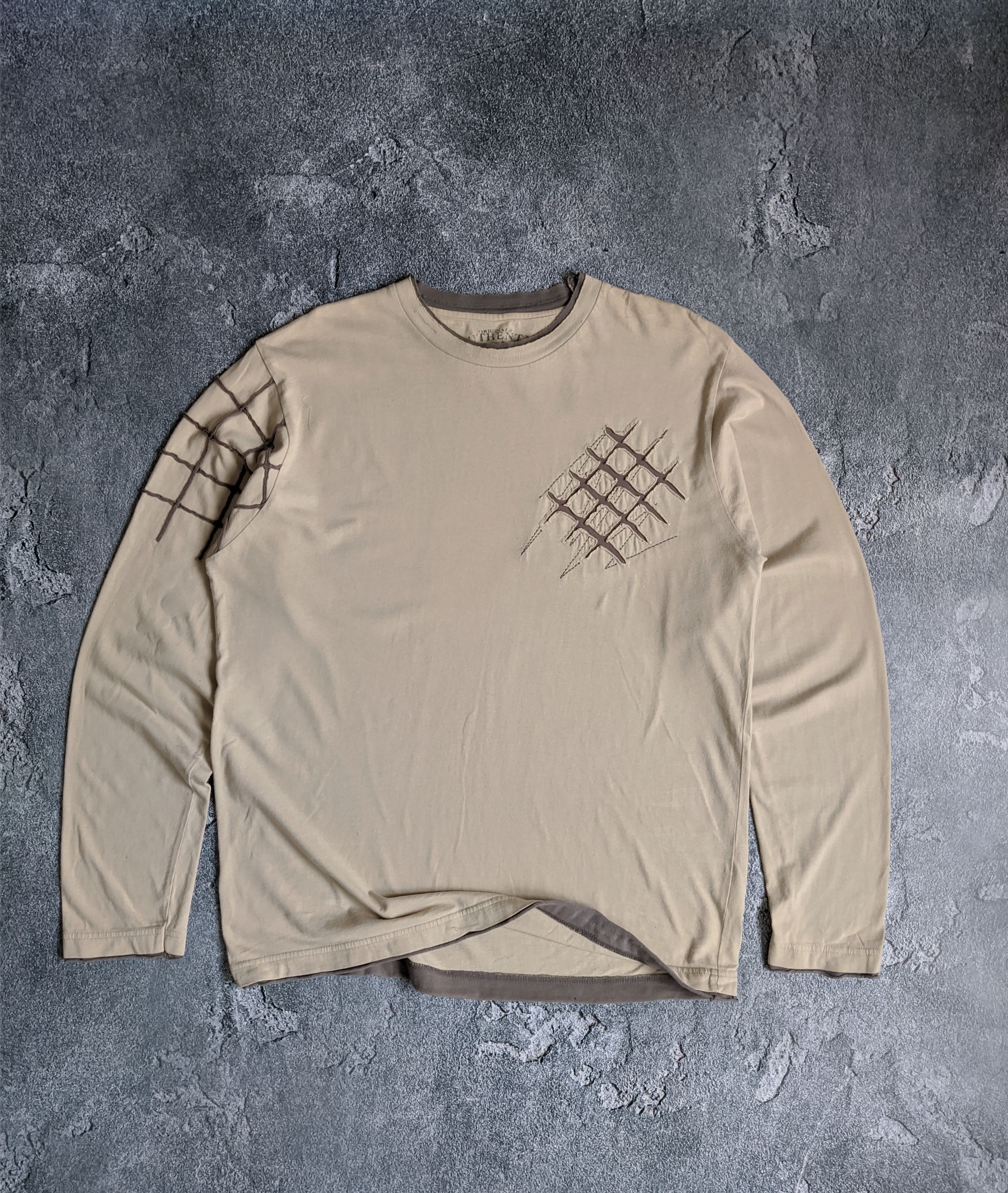 Vintage Vintage avant garde long sleeve y2k Size US M / EU 48-50 / 2 - 1 Thumbnail