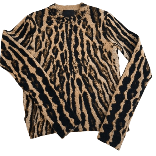 Givenchy o1srvl11e0724 Sweater in Leopard Size XL / US 12-14 / IT 48-50 - 1 Preview