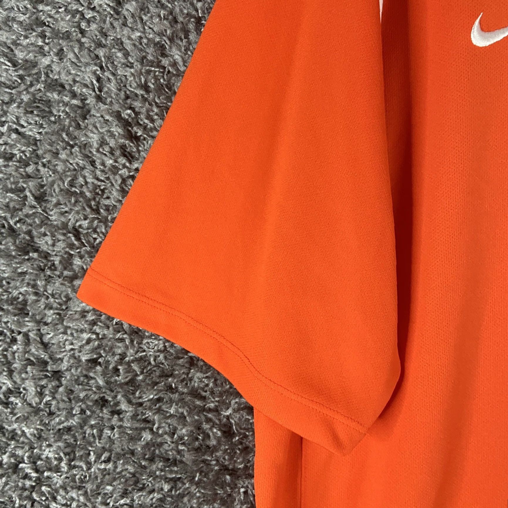 Nike Nike Dri-Fit Orange Polo Shirt Men's L Size US L / EU 52-54 / 3 - 4 Thumbnail