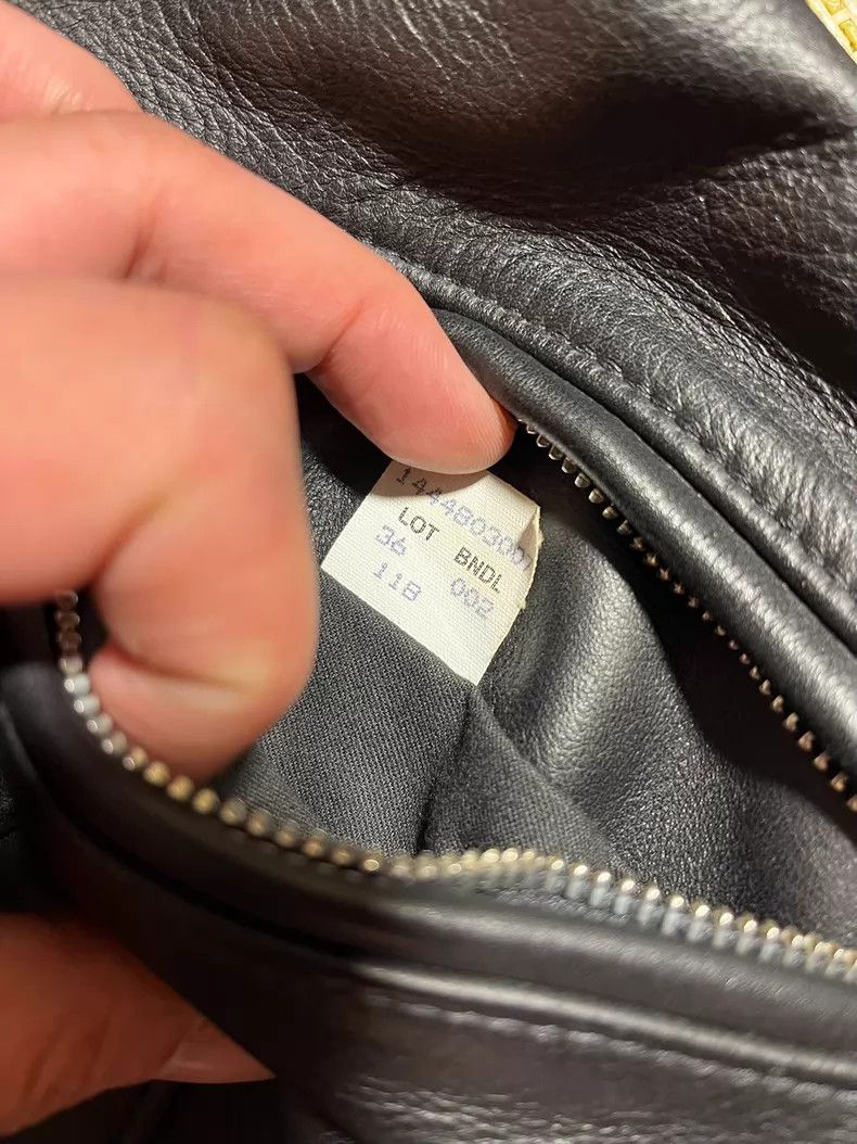 Schott Schott 118 cable-stayed leather jacket Size US S / EU 44-46 / 1 - 7 Thumbnail