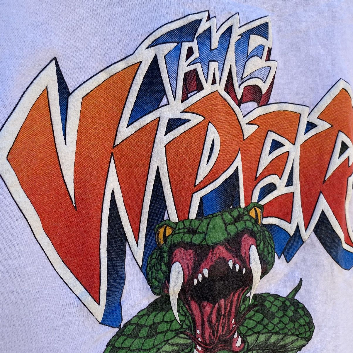 Other 1989 The Viper Astroworld Six Flags Park Ride T-Shirt Size US S / EU 44-46 / 1 - 3 Thumbnail