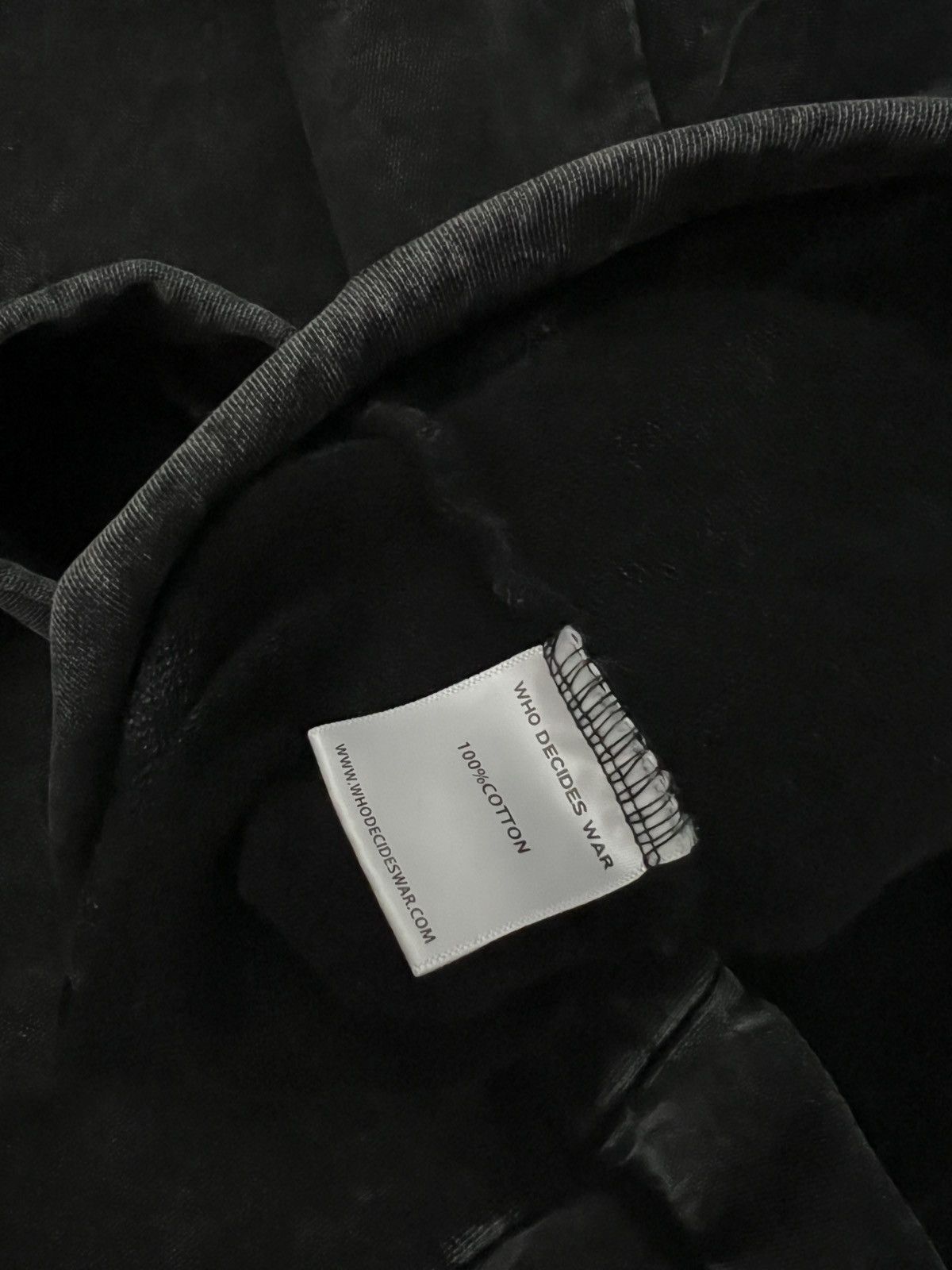 Who Decides War Black winged hoodie Size US M / EU 48-50 / 2 - 5 Thumbnail