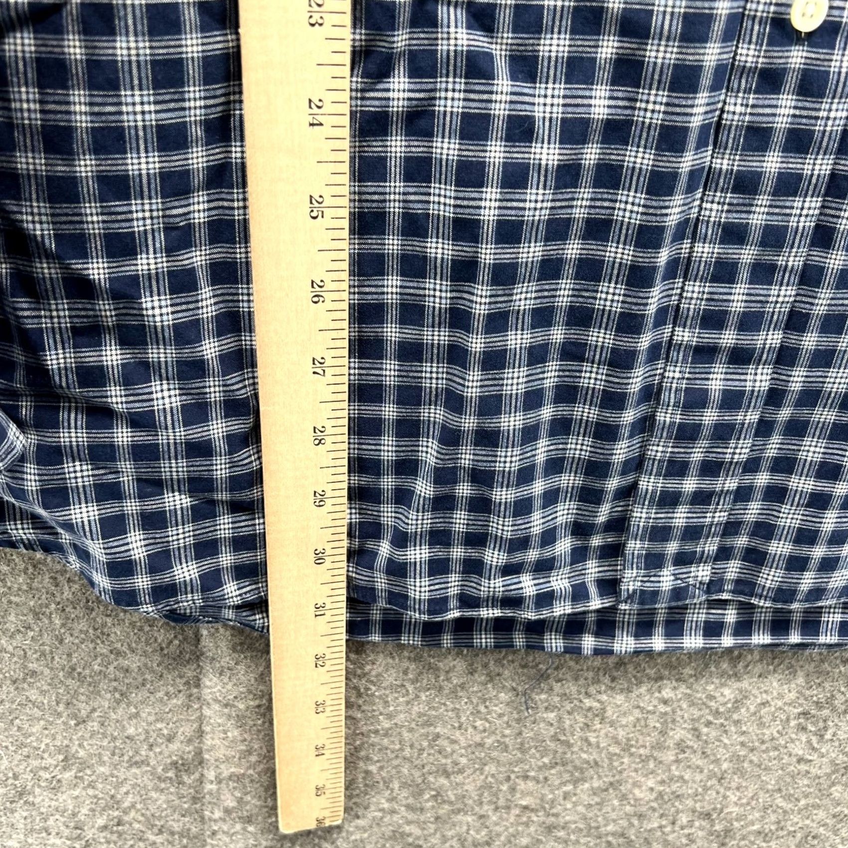 Ralph Lauren Vintage Ralph Lauren Shirt Mens Large Blue Button Down Lowell Sport Preppy Plaid Size US L / EU 52-54 / 3 - 5 Thumbnail