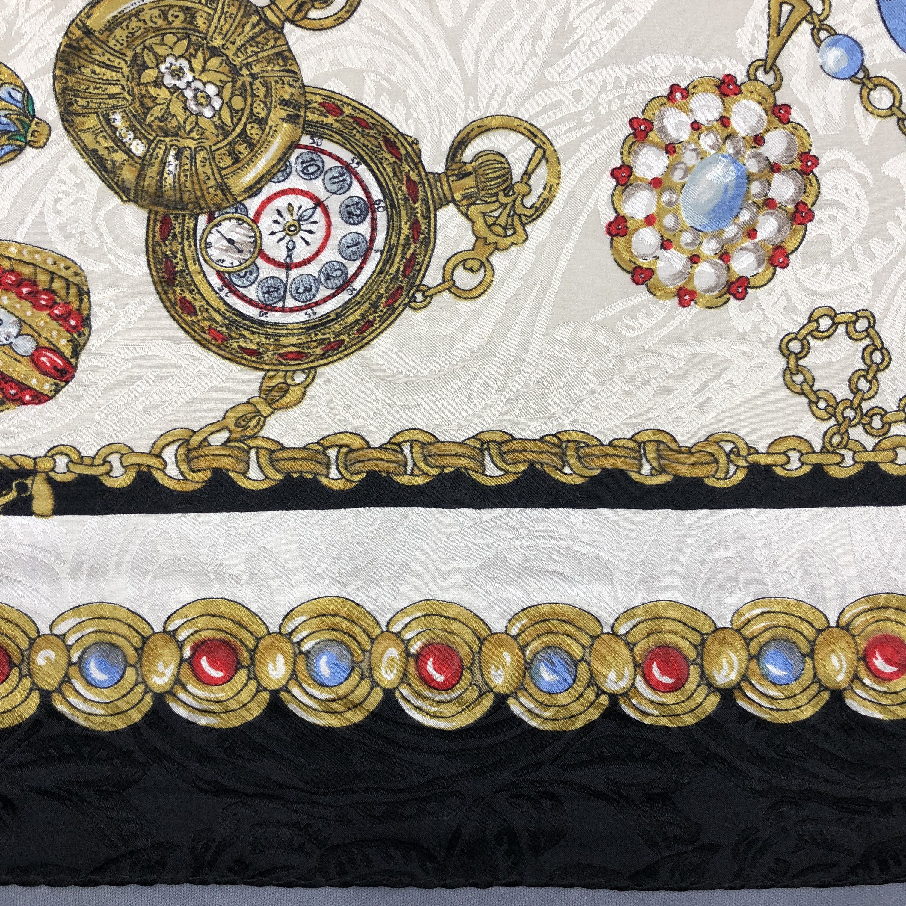 Other Vintage SILK Scarf Twill Stole Wraps Scarves Size ONE SIZE - 6 Thumbnail
