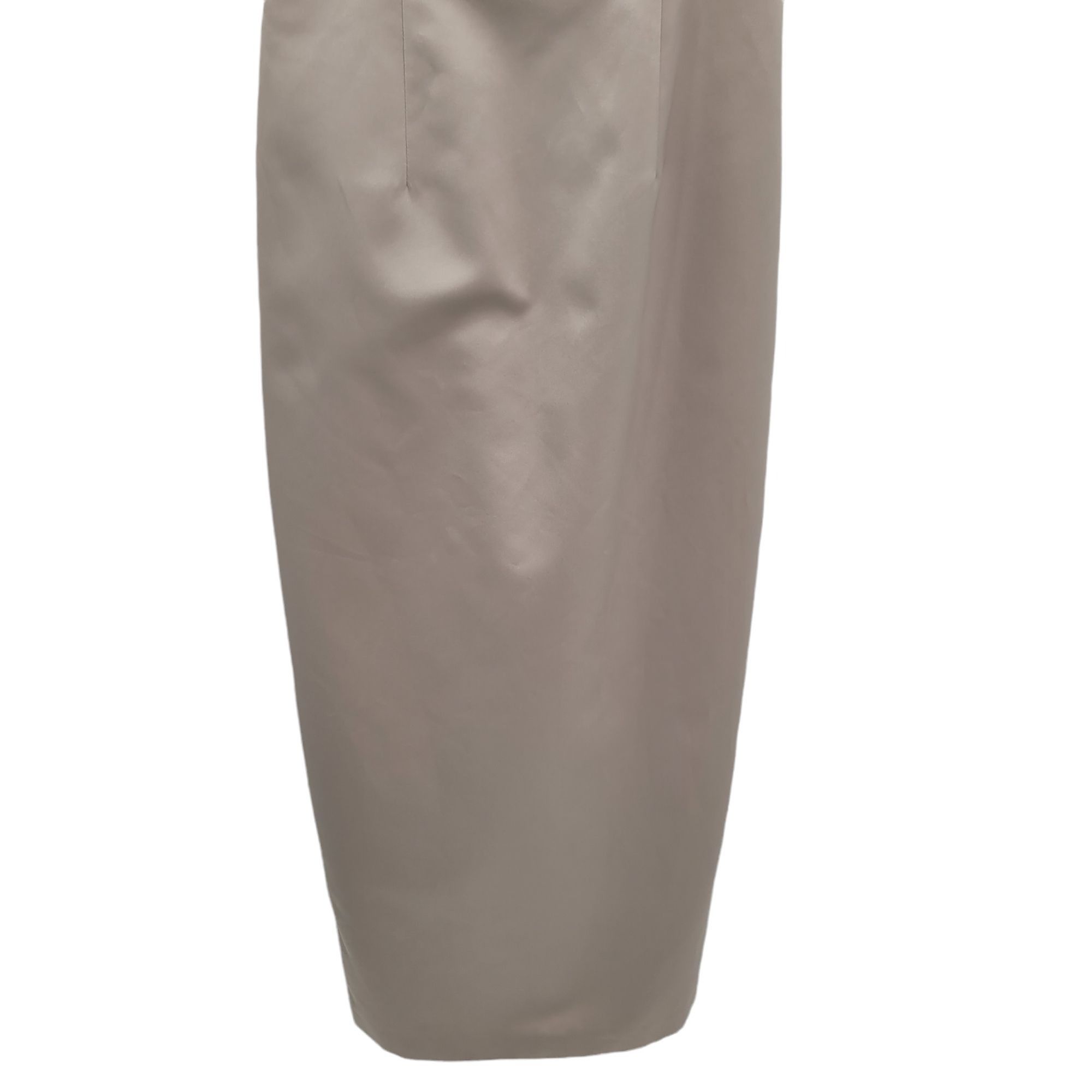 Vintage Vtg Laundry by Shelli Segal Dress Gown Sz 4 Champagne Peekab Size S / US 4 / IT 40 - 9 Thumbnail