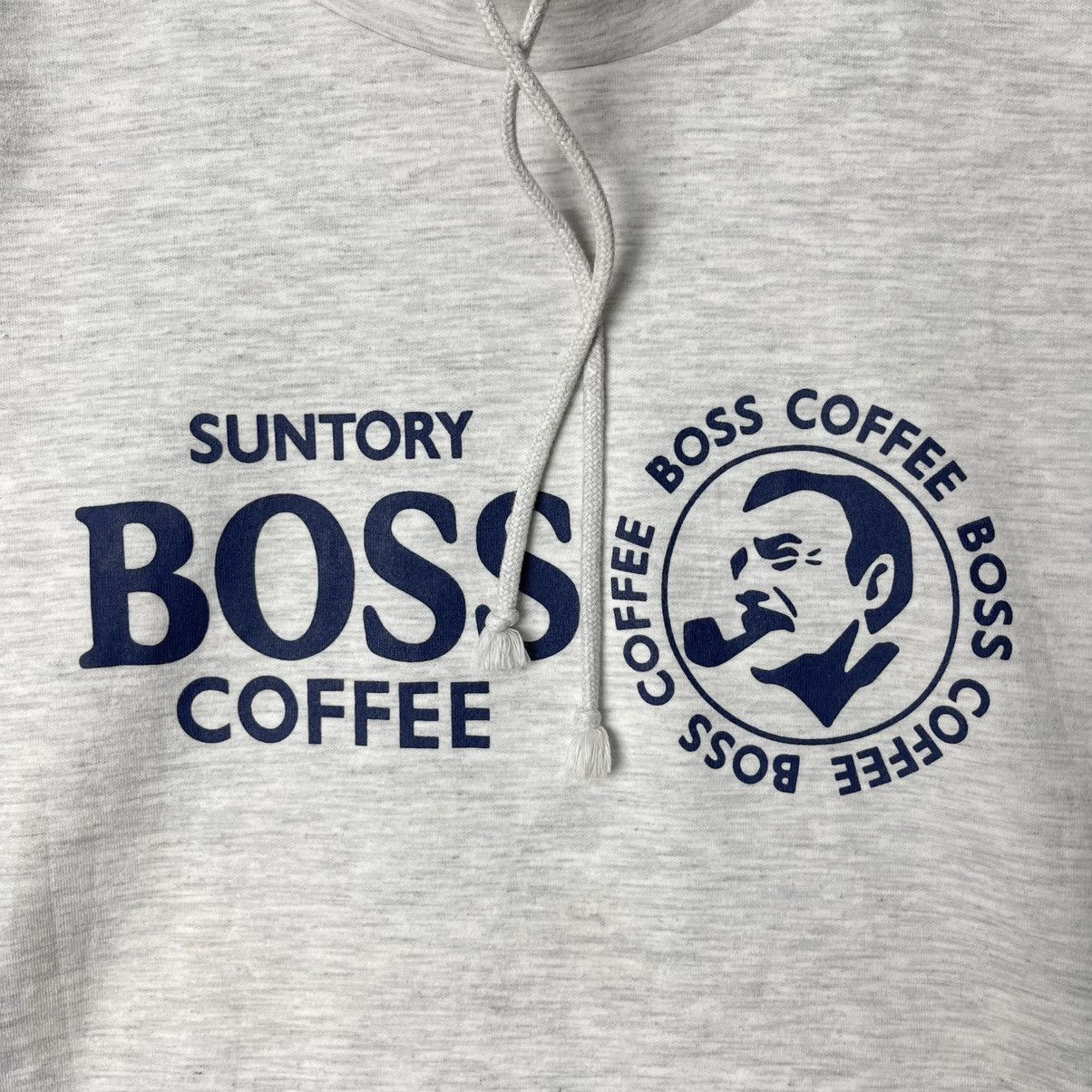 Japanese Brand Vintage Suntory Boss Coffee Mock Neck Sweatshirt Size US L / EU 52-54 / 3 - 3 Thumbnail