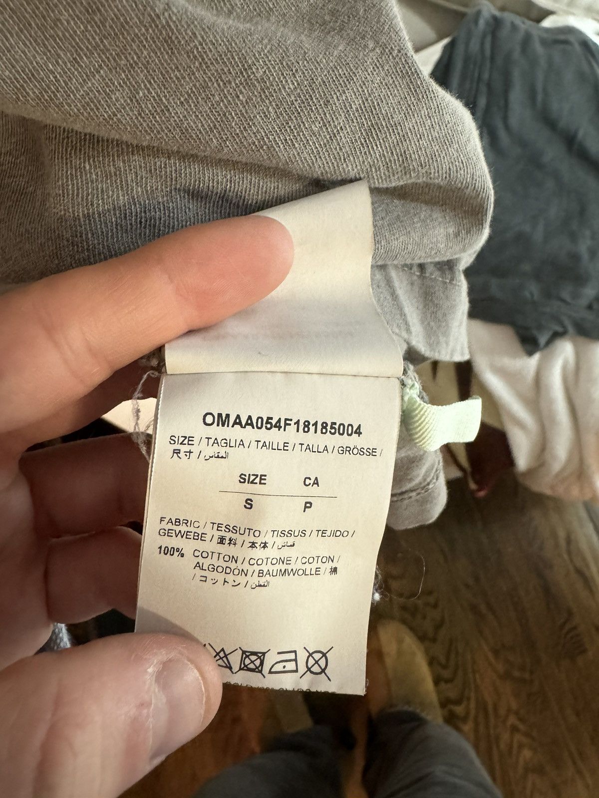 Off-White Off white pocket tee shirt Size US S / EU 44-46 / 1 - 3 Thumbnail