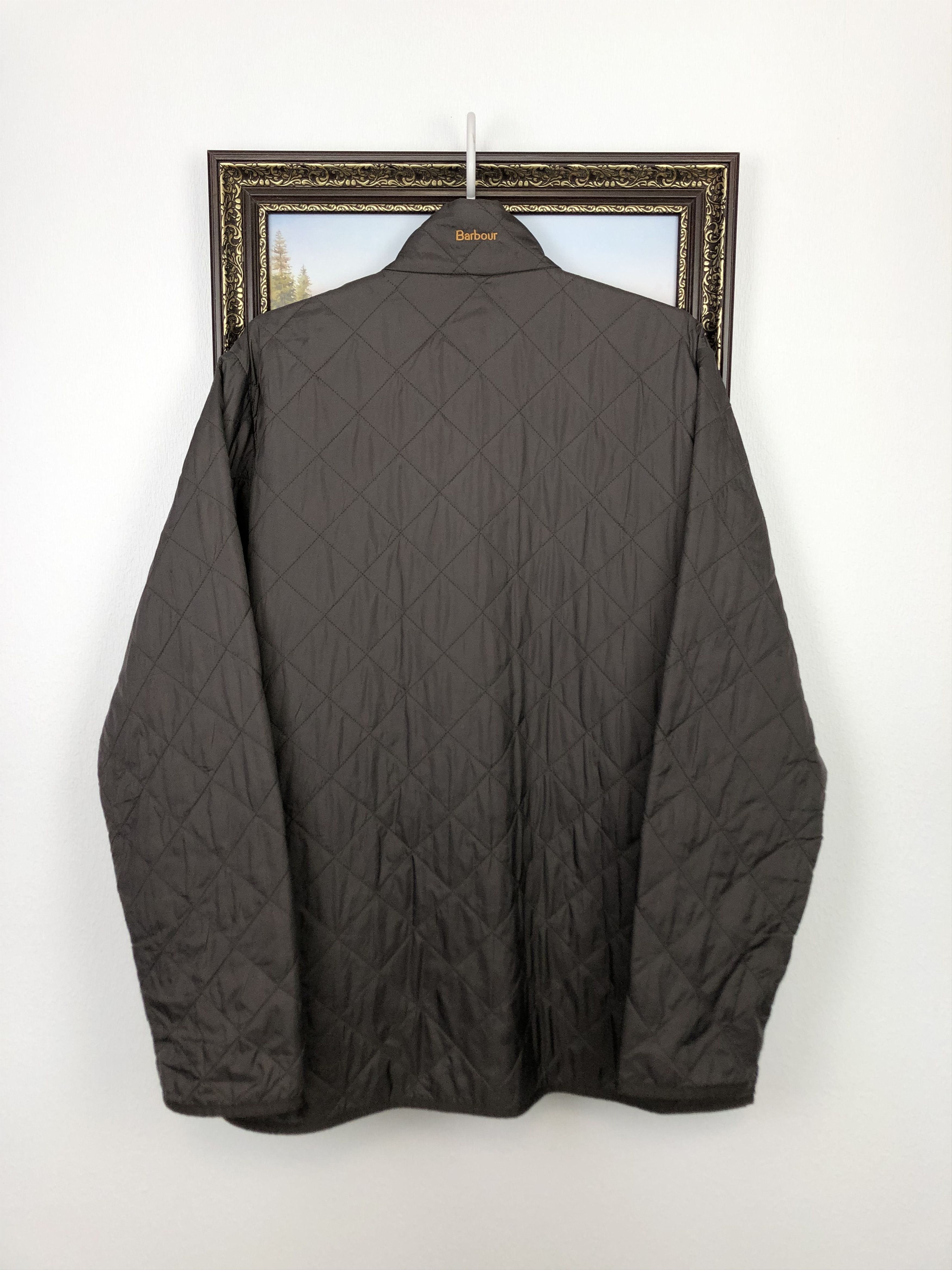 Barbour Barbour Liddesdale Brown Full Zip Quilted Field Jacket Coat Size US L / EU 52-54 / 3 - 10 Thumbnail
