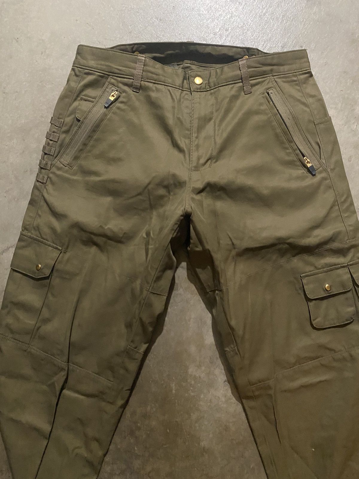 Kith × Vintage Olive Kith Vintage Military Style Pants Size US 33 - 4 Thumbnail