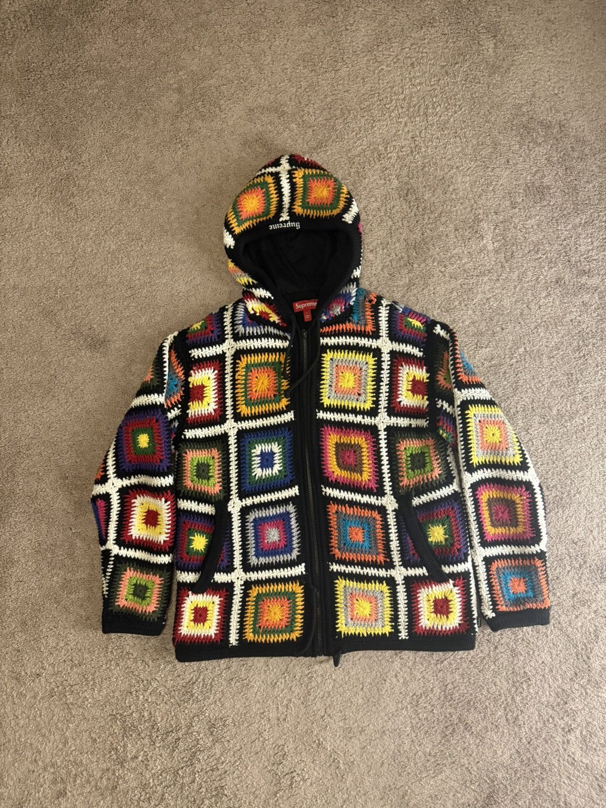 Supreme Supreme FW20 Crotchet Knit Hoodie Size US L / EU 52-54 / 3 - 1 Thumbnail