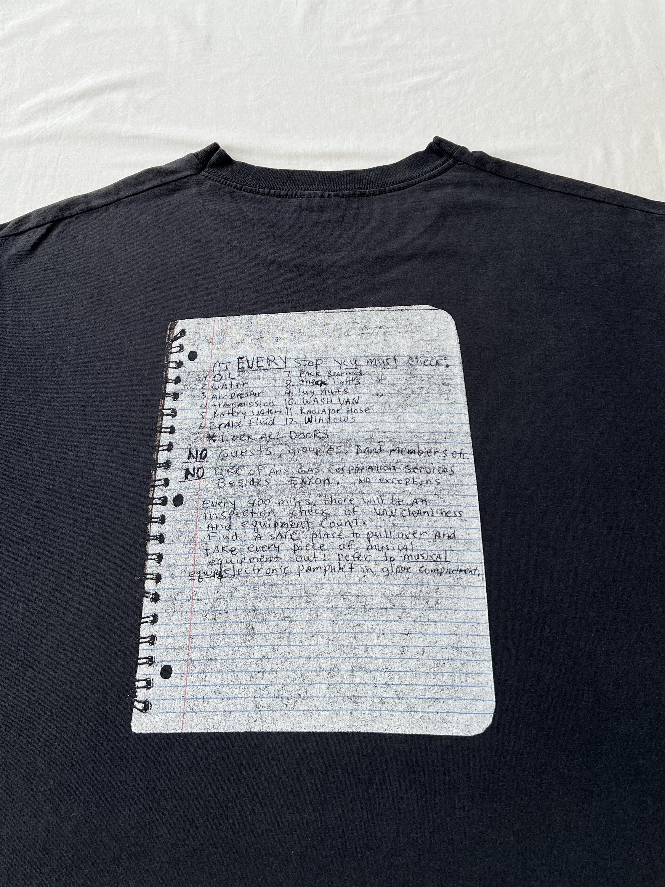 Band Tees Vintage 2003 Nirvana Ghost Notebook Kurt Cobain T-shirt Size US L / EU 52-54 / 3 - 19 Thumbnail
