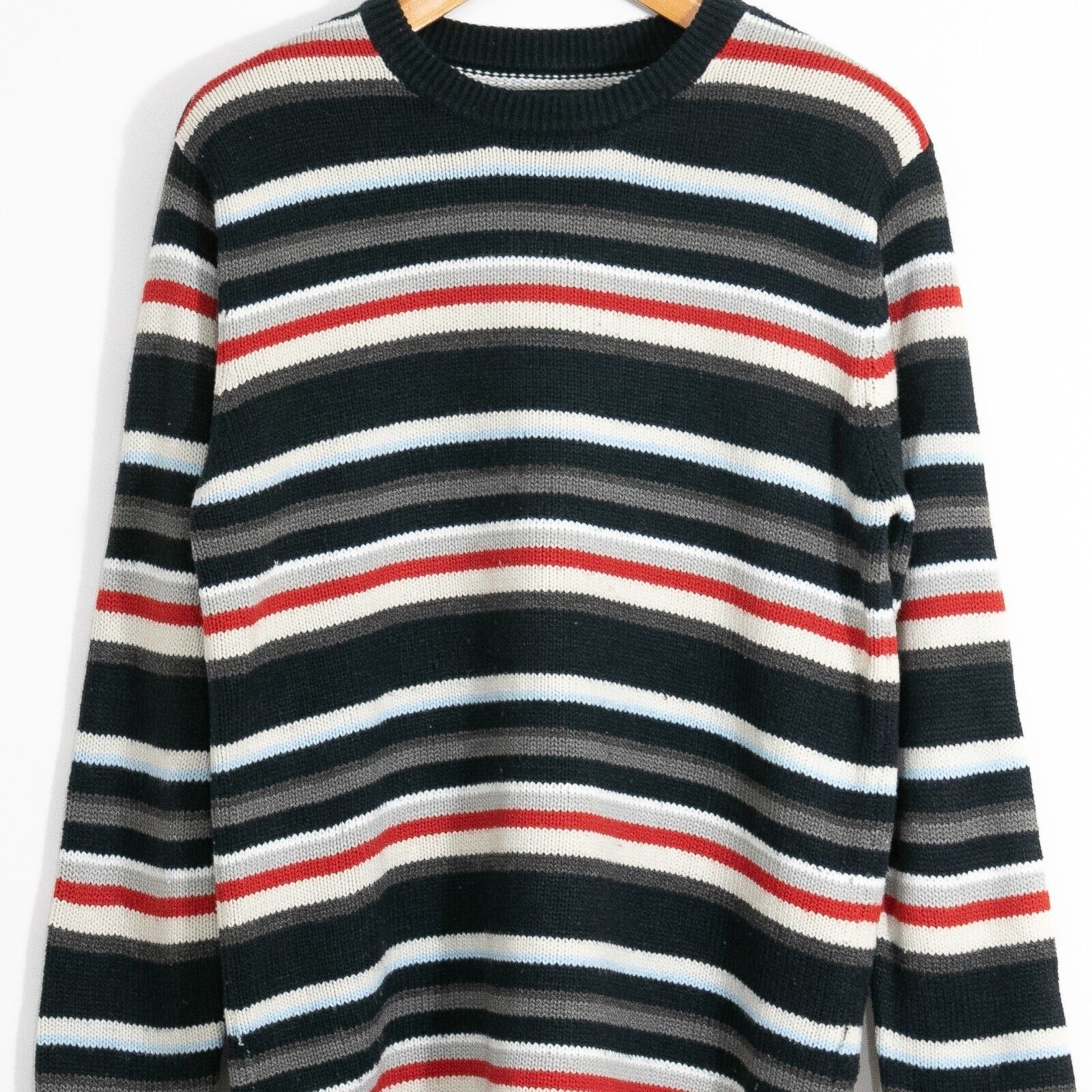 Aeropostale × Vintage Vintage Aeropostale Striped Sweater Mens Medium - Distressed Size US M / EU 48-50 / 2 - 2 Thumbnail