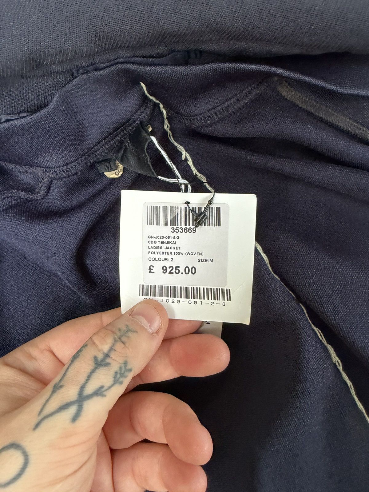 Comme des Garcons Commes Des Garçons Longline Tailored Jacket Size 38R - 3 Thumbnail