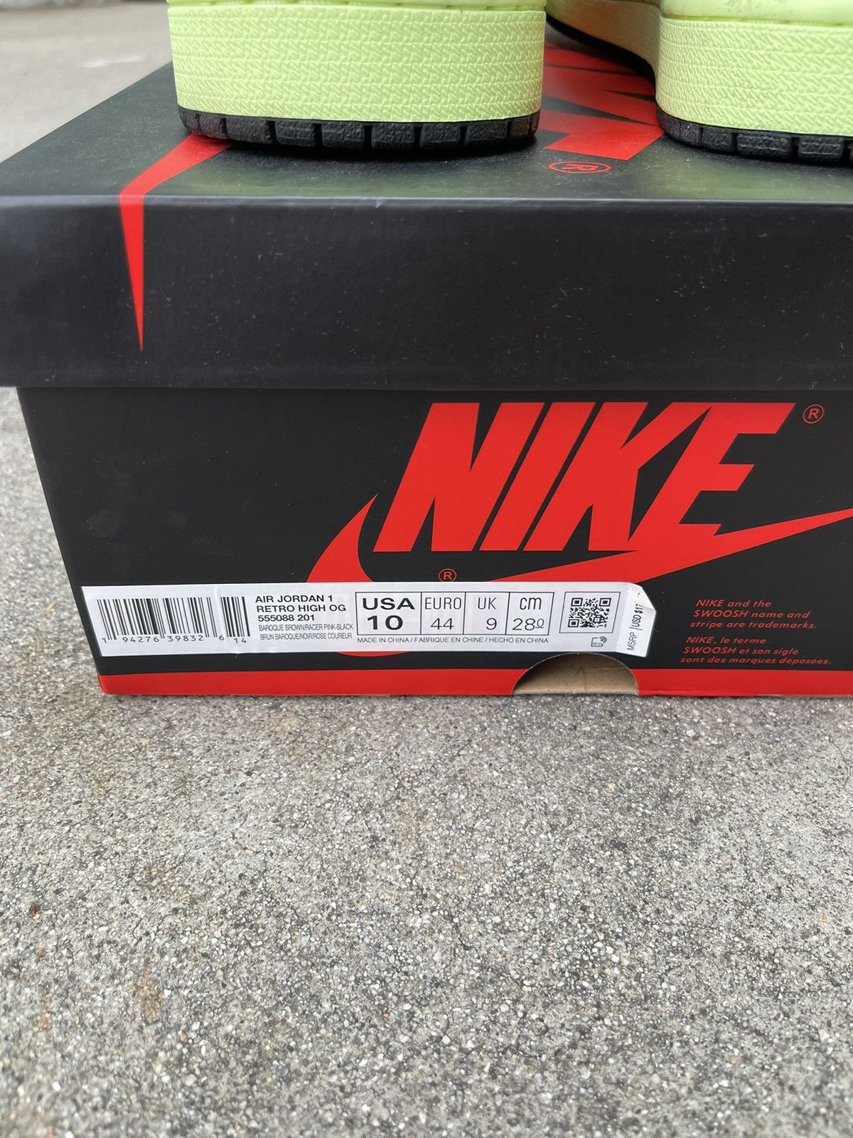 AIR JORDAN 1 RETRO HIGH OG TOKYO BIO HACK